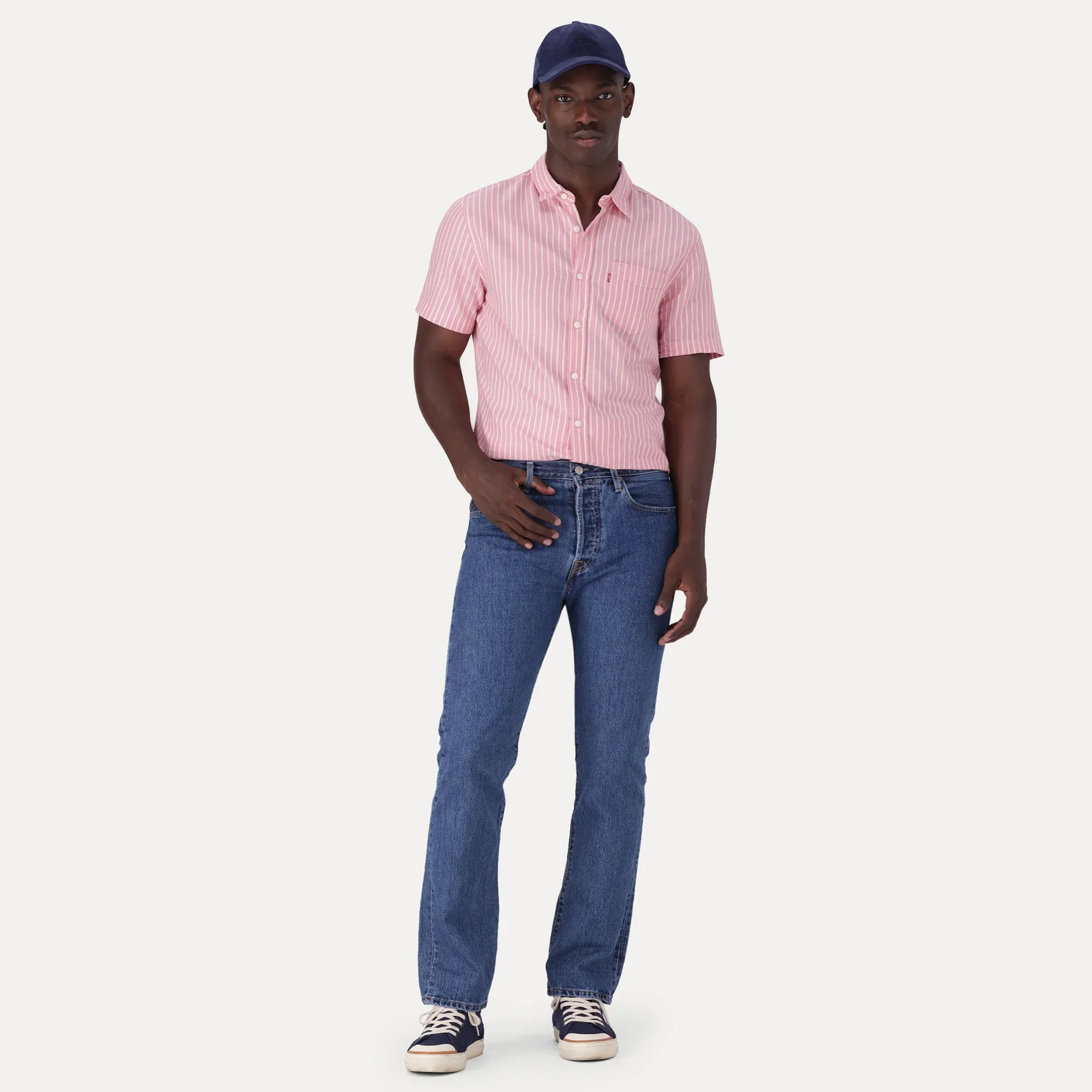 501® LEVI’S®ORIGINAL MEDIUM STONEWASH - Image 4