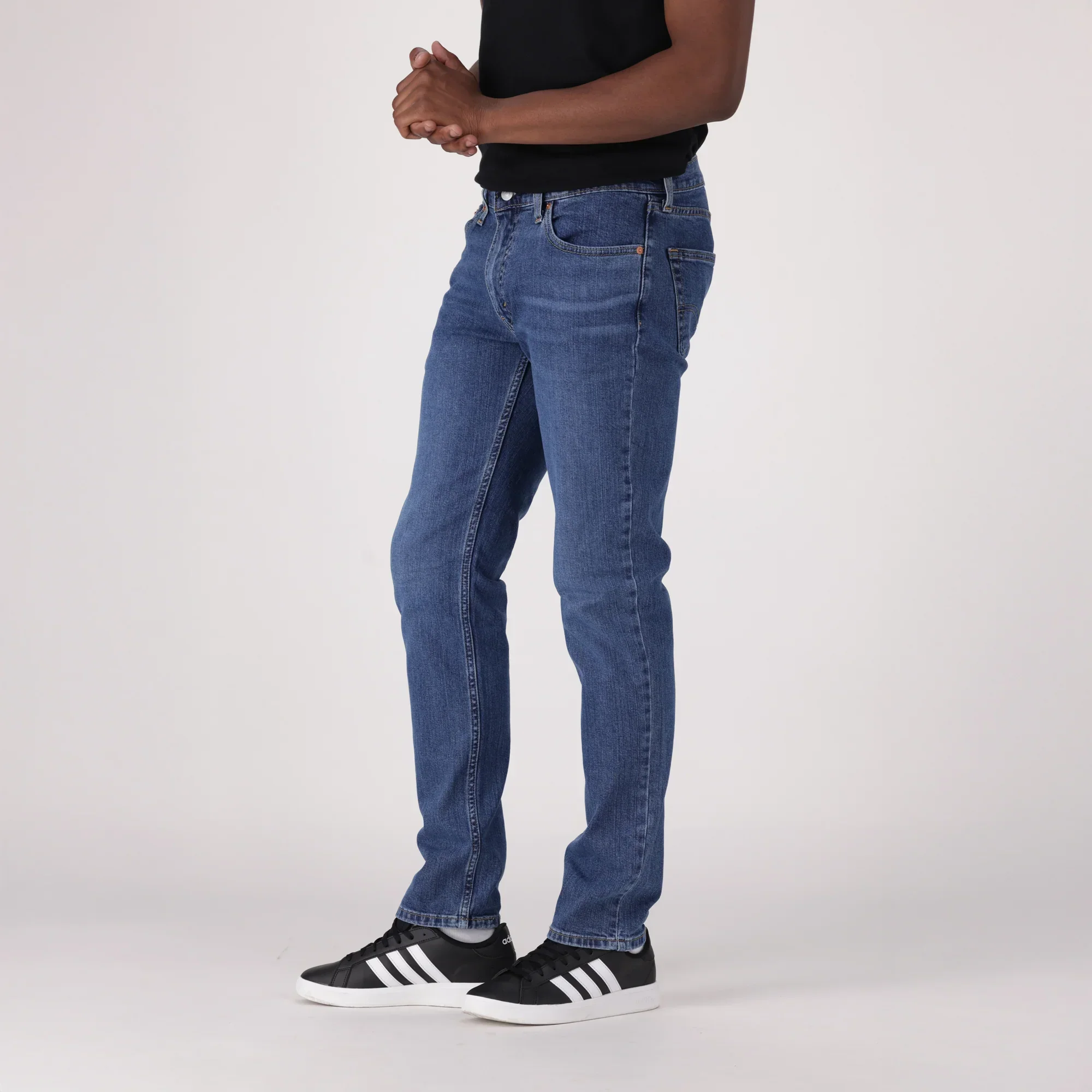 LEVI'S® MEN'S 511™ SLIM JEANS - DARK INDIGO WORN IN - Image 4