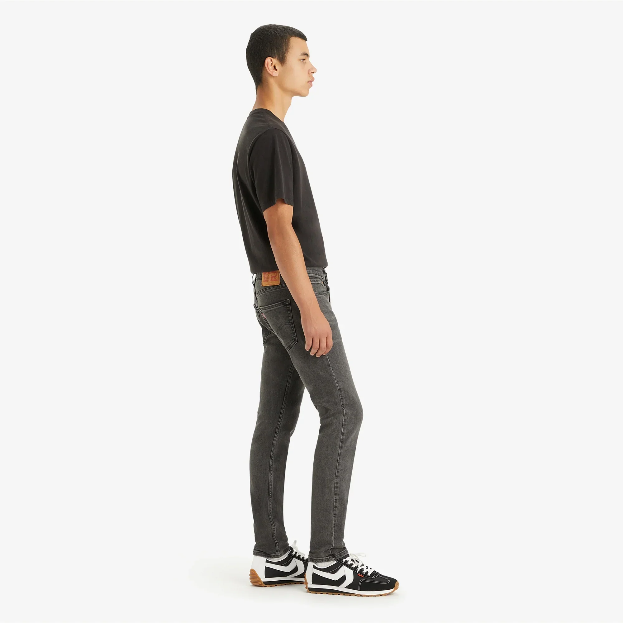 512™ SLIM TAPERED FIT JEANS - BLACK - Image 3