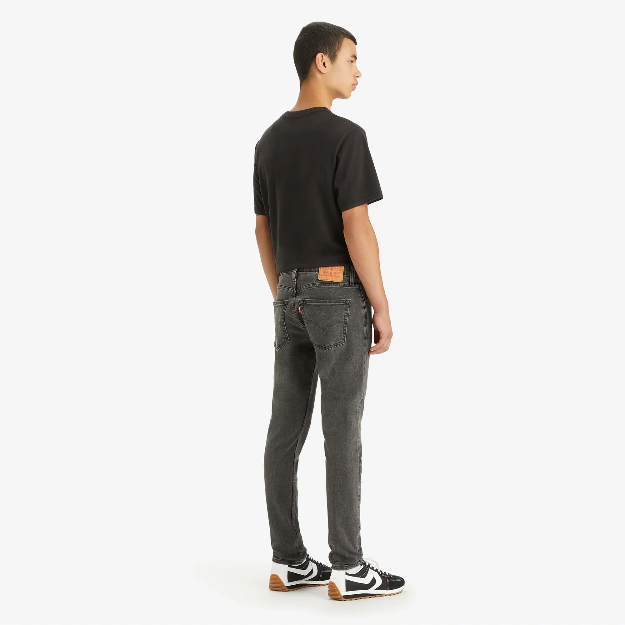 512™ SLIM TAPERED FIT JEANS - BLACK - Image 4