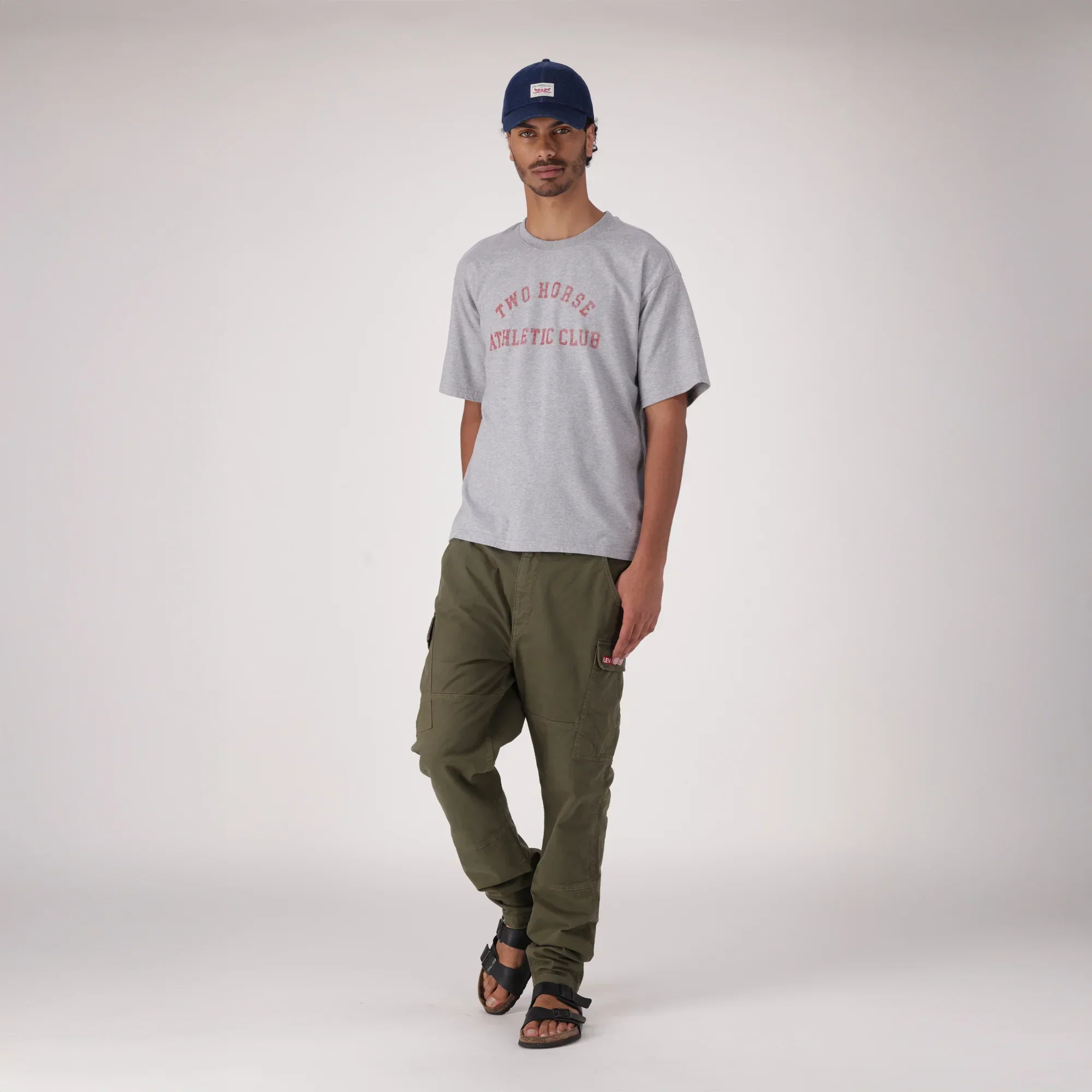 LEVI'S® MEN'S GRAPHIC CROPPED TEE - MULTI COLOUR - Image 4