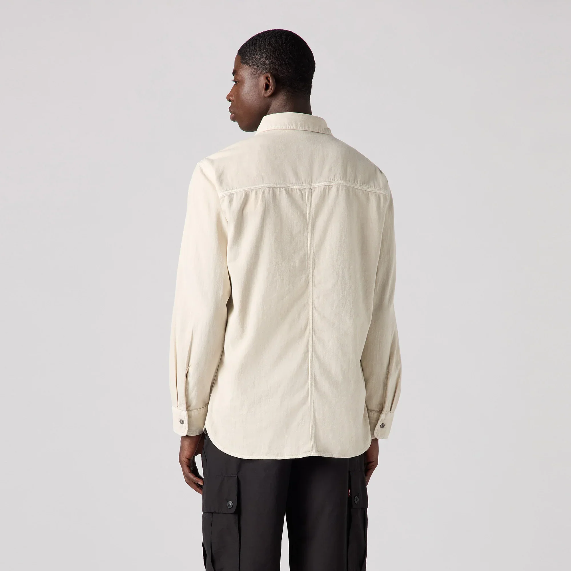 LEVI’S® MEN’S LONG-SLEEVE AUBURN WORKER SHIRT - NEUTRAL - Image 3