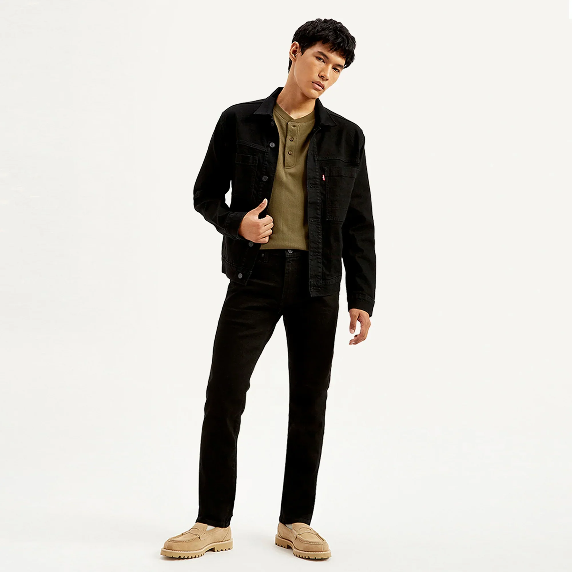LEVI’S® MEN'S 511 SLIM FIT JEANS - BLACK - Image 6