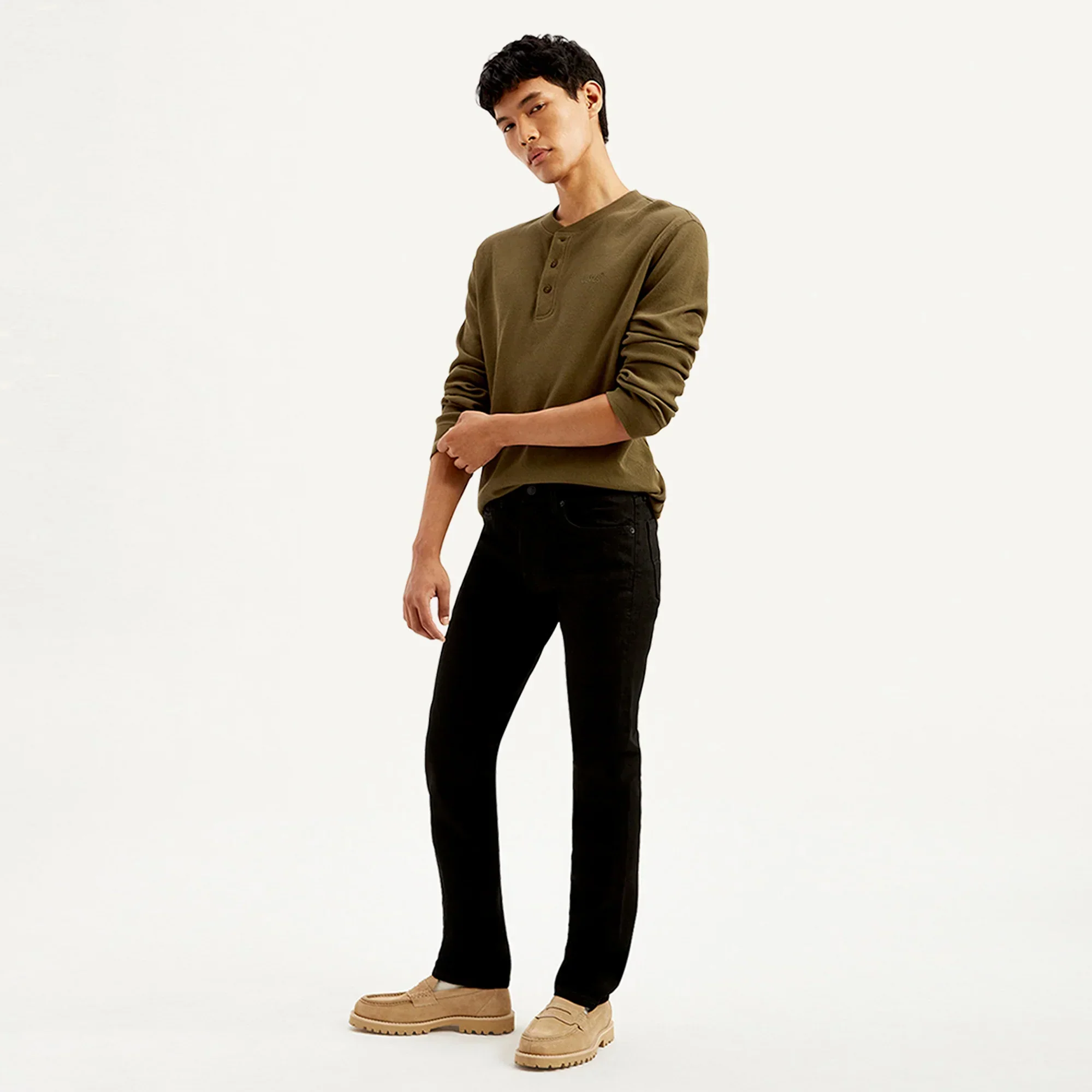 LEVI’S® MEN'S 511 SLIM FIT JEANS - BLACK - Image 9