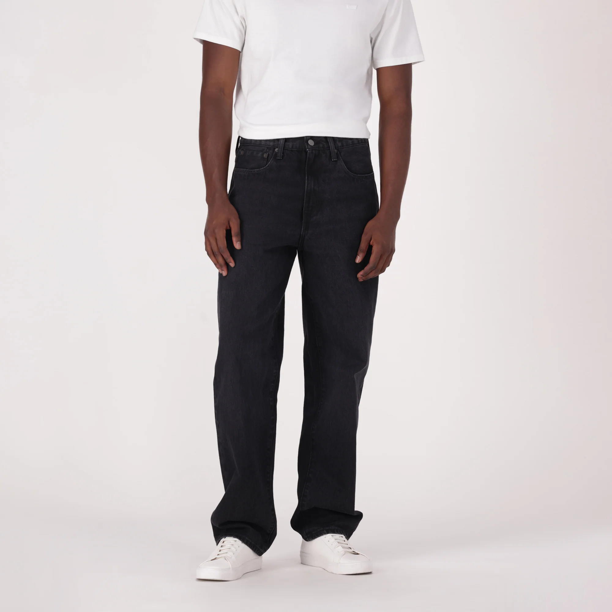 LEVI’S® MEN'S 568™ LOOSE STRAIGHT JEANS - BLACK - Image 2