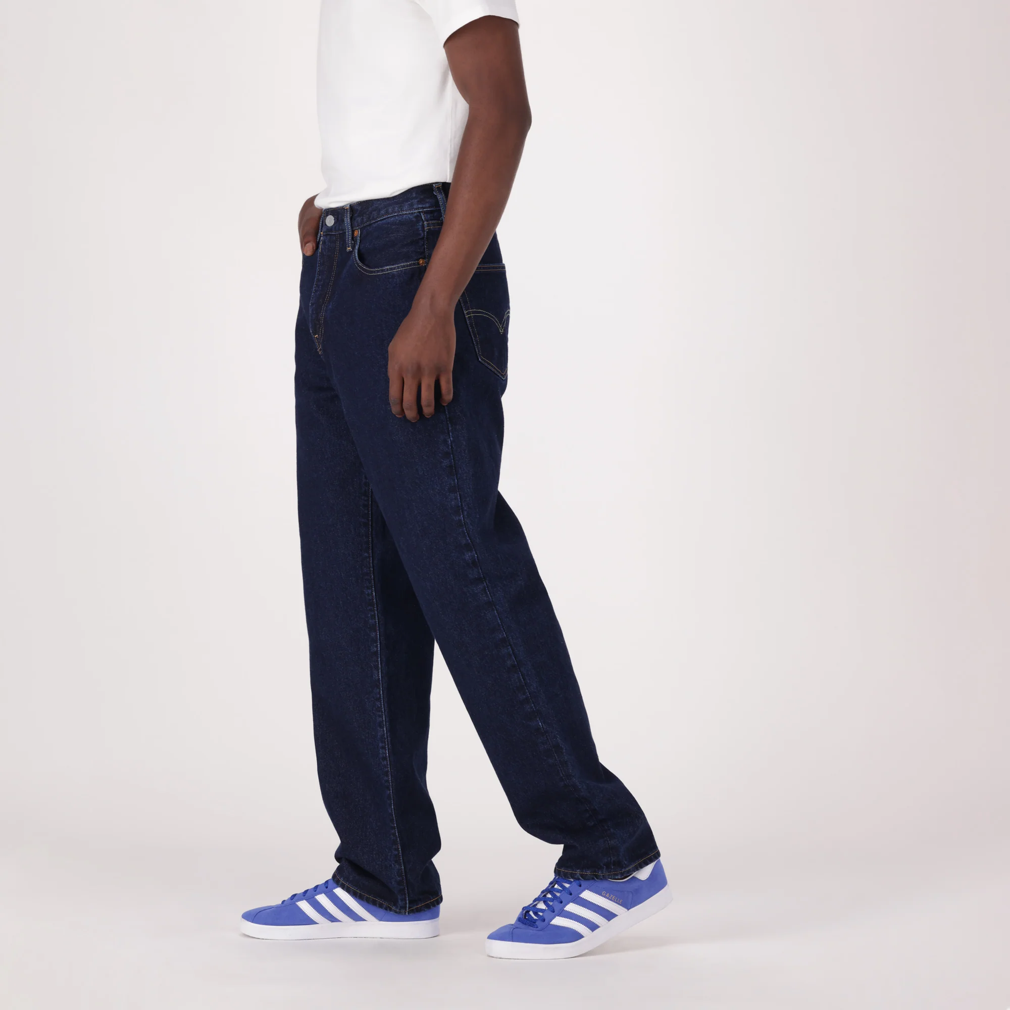 LEVI’S® MEN'S 568™ LOOSE STRAIGHT JEANS - DARK WASH - Image 4