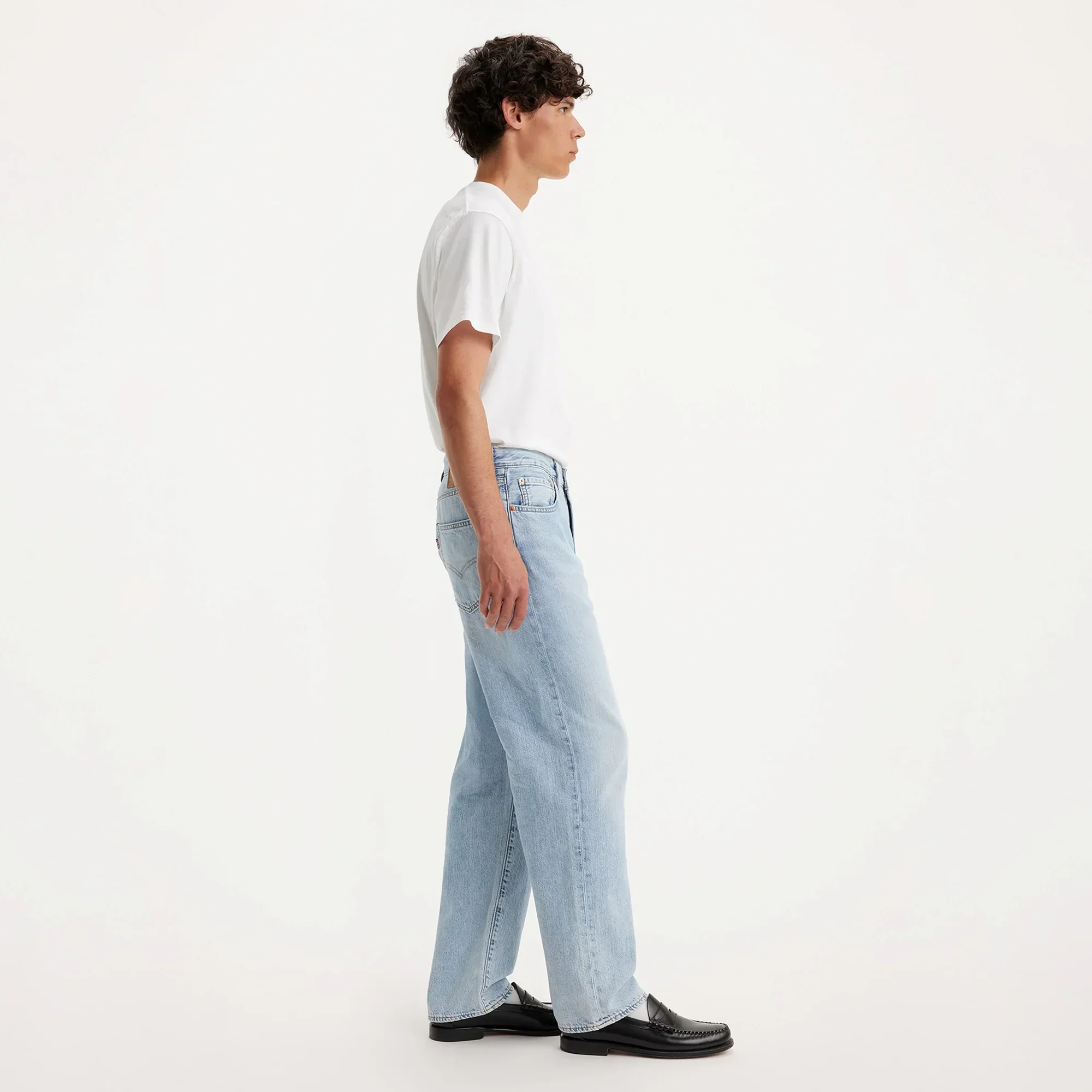 LEVI’S® MEN'S 568™ LOOSE STRAIGHT LIGHTWEIGHT JEANS - LIGHT WASH - Image 4