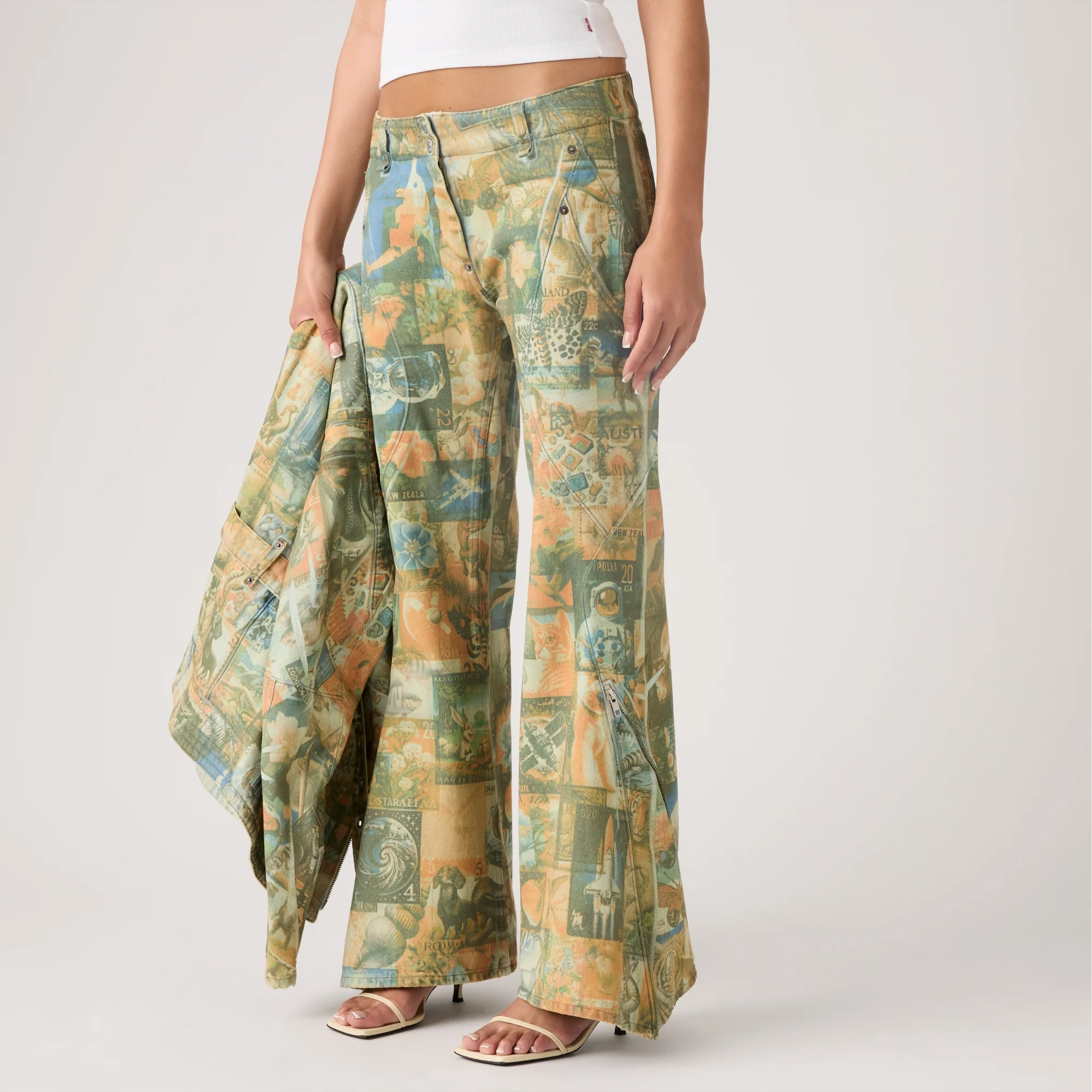 LEVI’S® X KIKO KOSTADINOV CARINA FLARED JEANS - MULTI COLOUR - Image 5