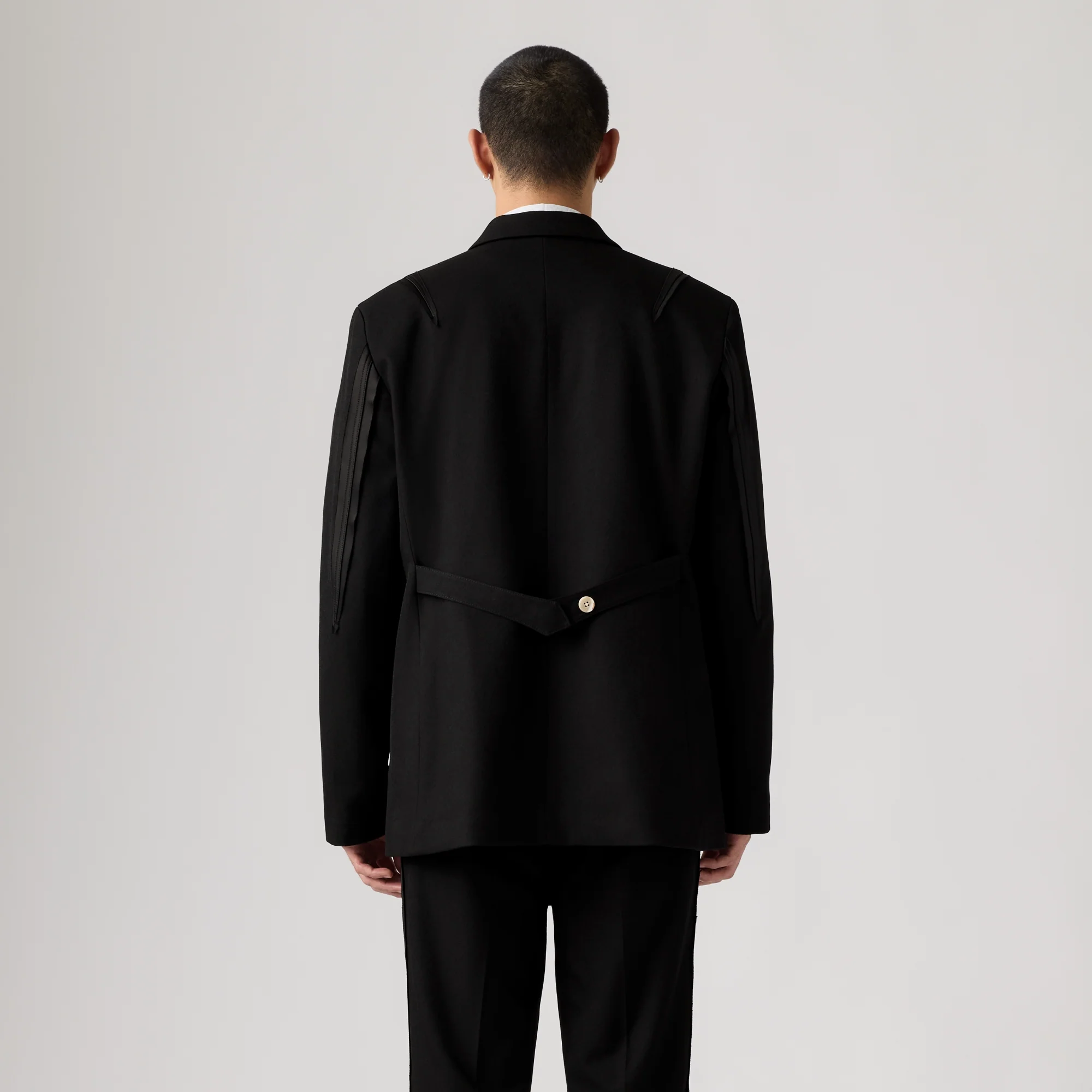 LEVI’S® X KIKO KOSTADINOV MEN'S ANDY SUIT JACKET - BLACK - Image 3