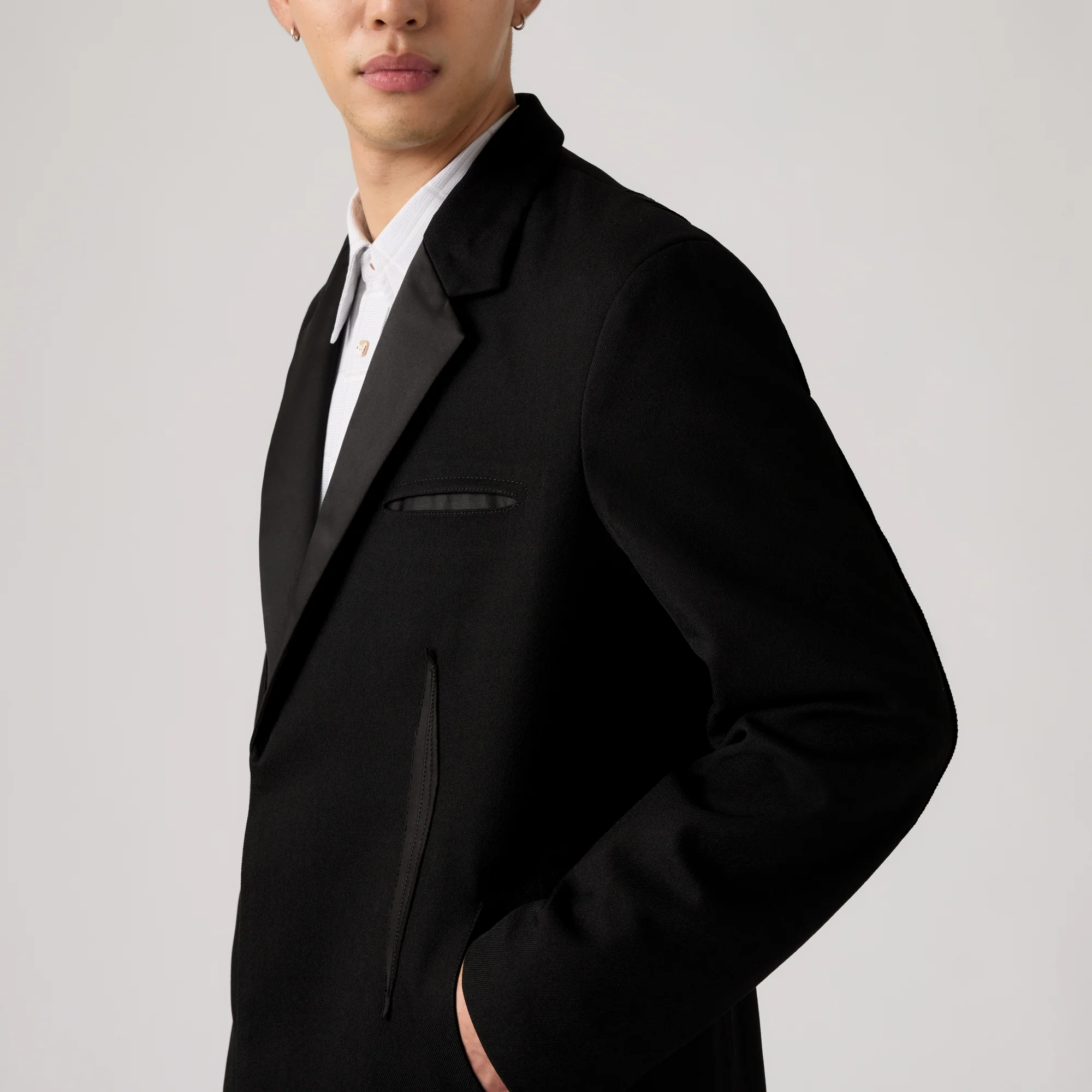 LEVI’S® X KIKO KOSTADINOV MEN'S ANDY SUIT JACKET - BLACK - Image 4