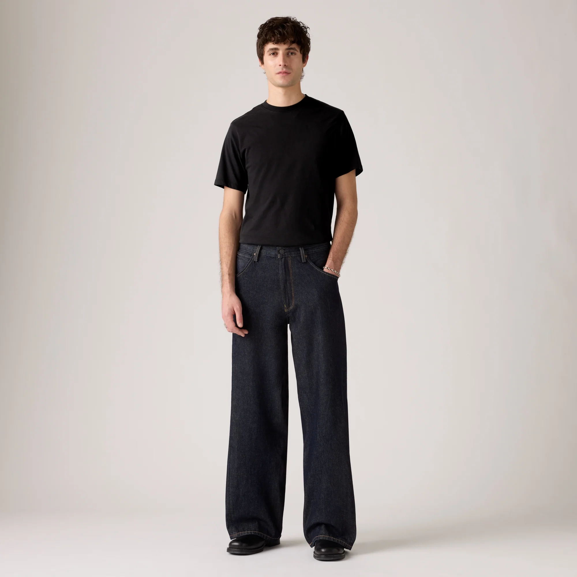 LEVI’S® MEN'S TWISTED BAGGY - DARK INDIGO - FLAT FINISH - Image 2