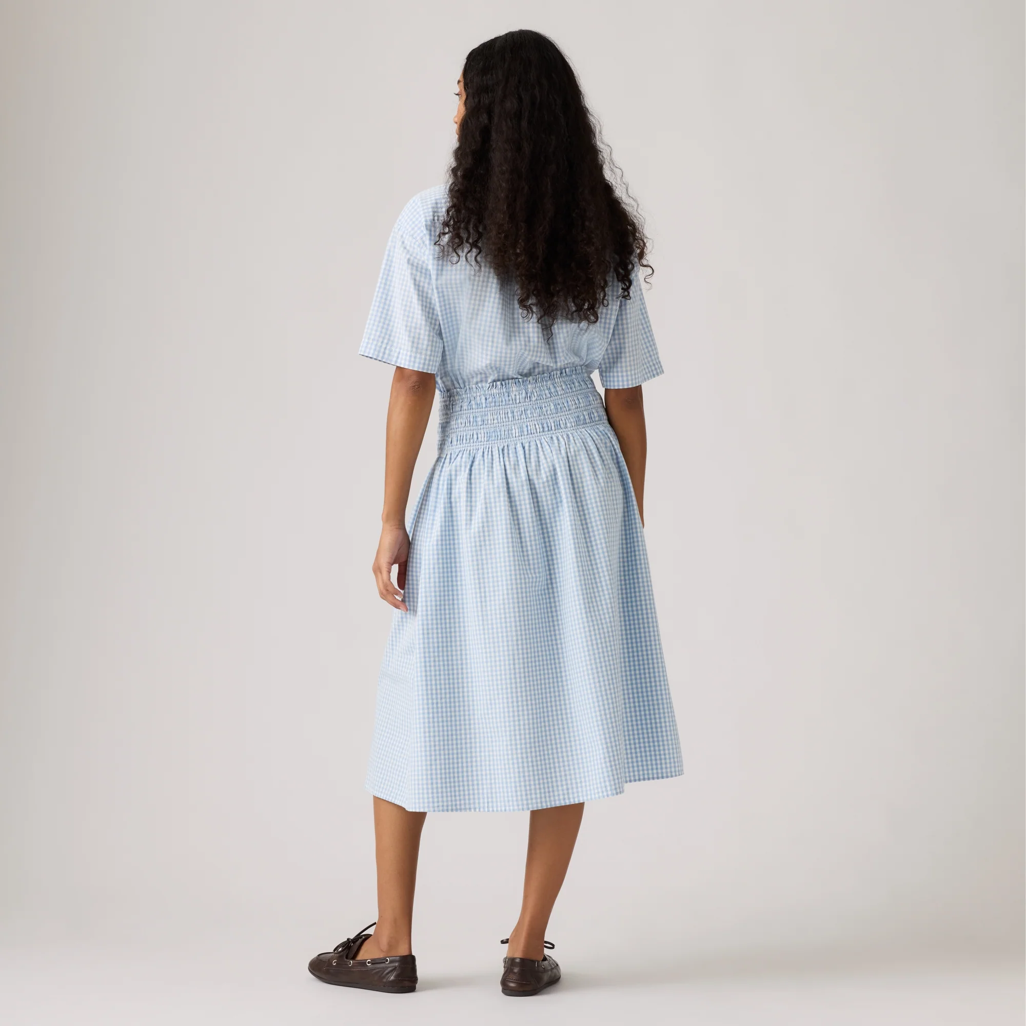 LEVI'S® EVERDEEN MIDI SKIRT - BLUE - Image 3