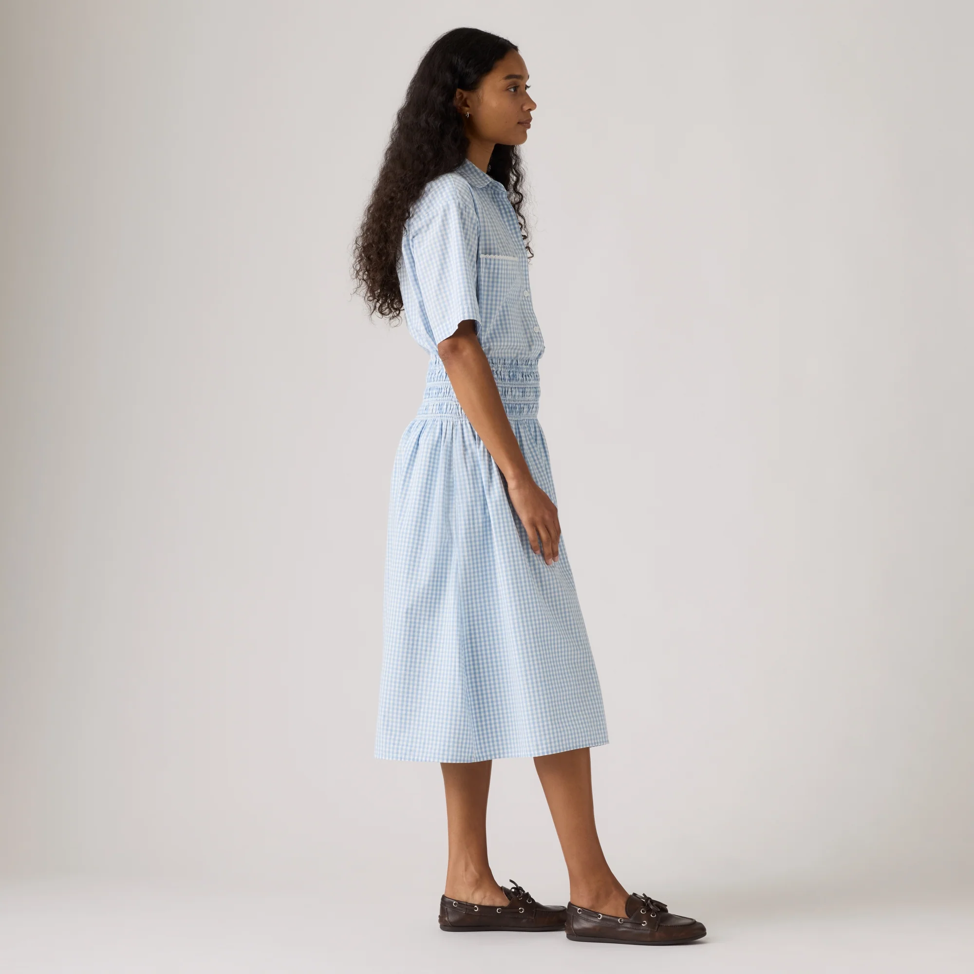 LEVI'S® EVERDEEN MIDI SKIRT - BLUE - Image 5