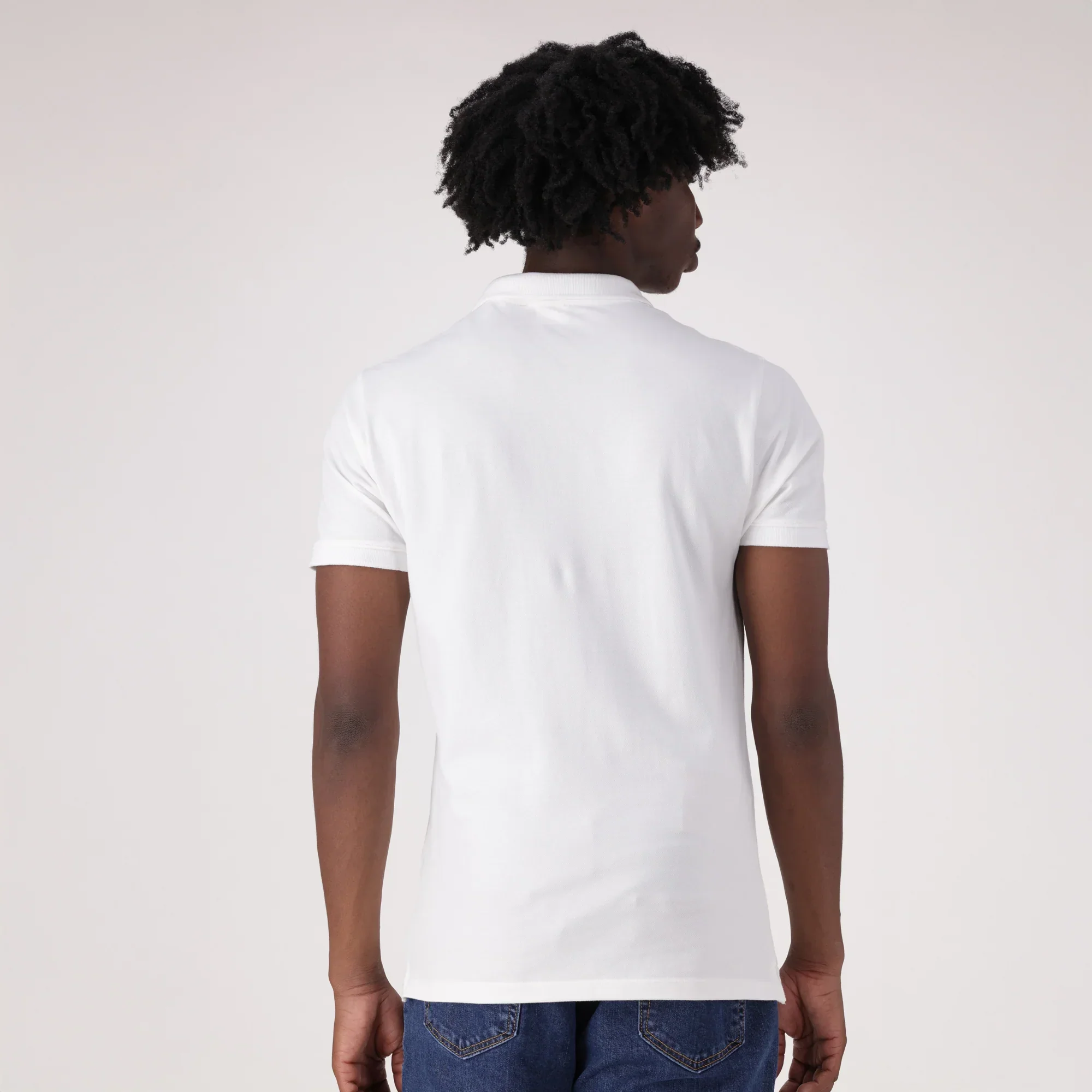 LEVI'S® MEN’S SLIM HOUSEMARK POLO SHIRT - BLUE - Image 3