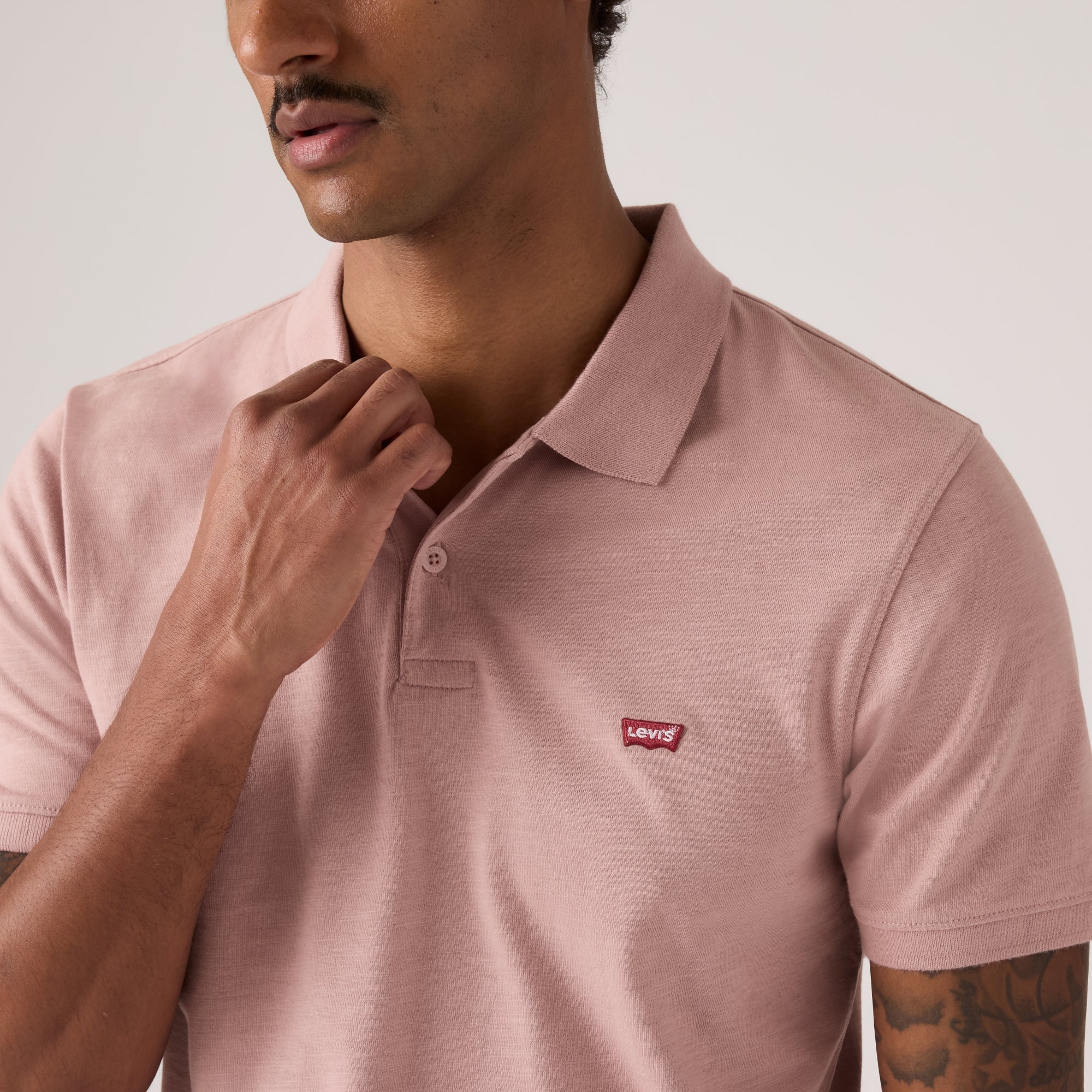 LEVI'S® MEN’S SLIM HOUSEMARK POLO SHIRT - MULTI COLOUR - Image 4