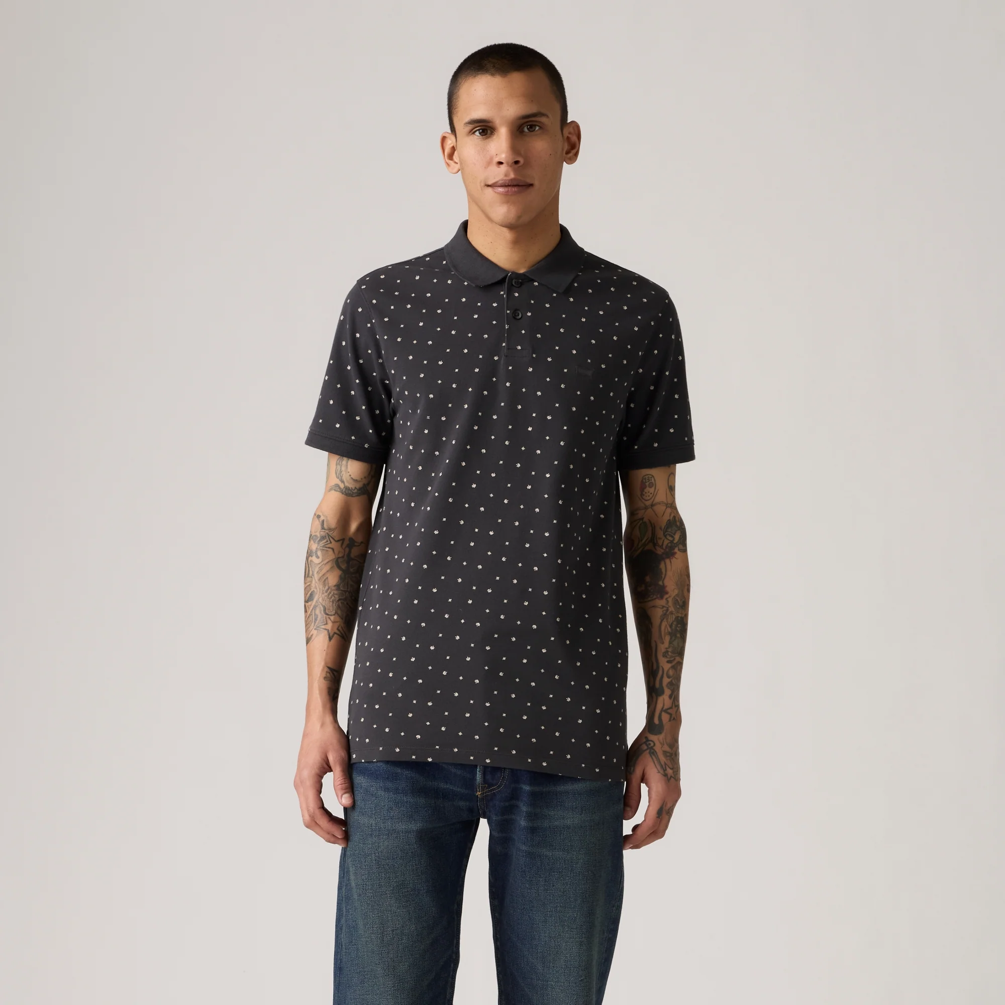 LEVI'S® MEN’S SLIM HOUSEMARK POLO SHIRT - MULTI COLOUR