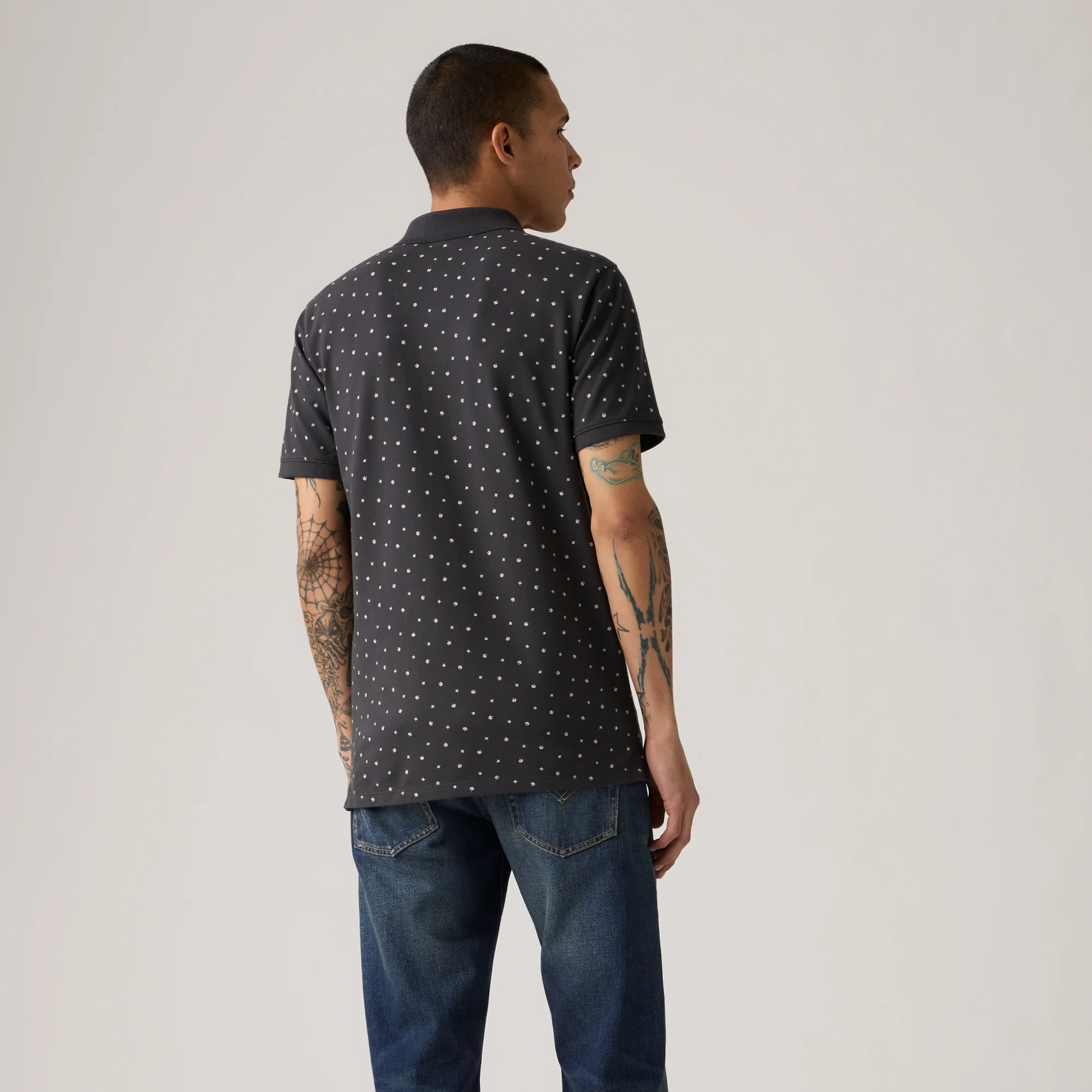 LEVI'S® MEN’S SLIM HOUSEMARK POLO SHIRT - MULTI COLOUR - Image 2