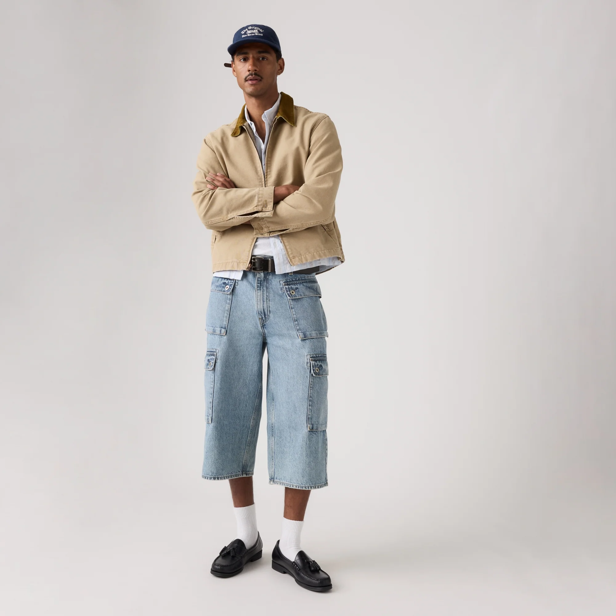 LEVI'S® MEN'S 478 BAGGY CAPRI CARGOS - MULTI COLOUR