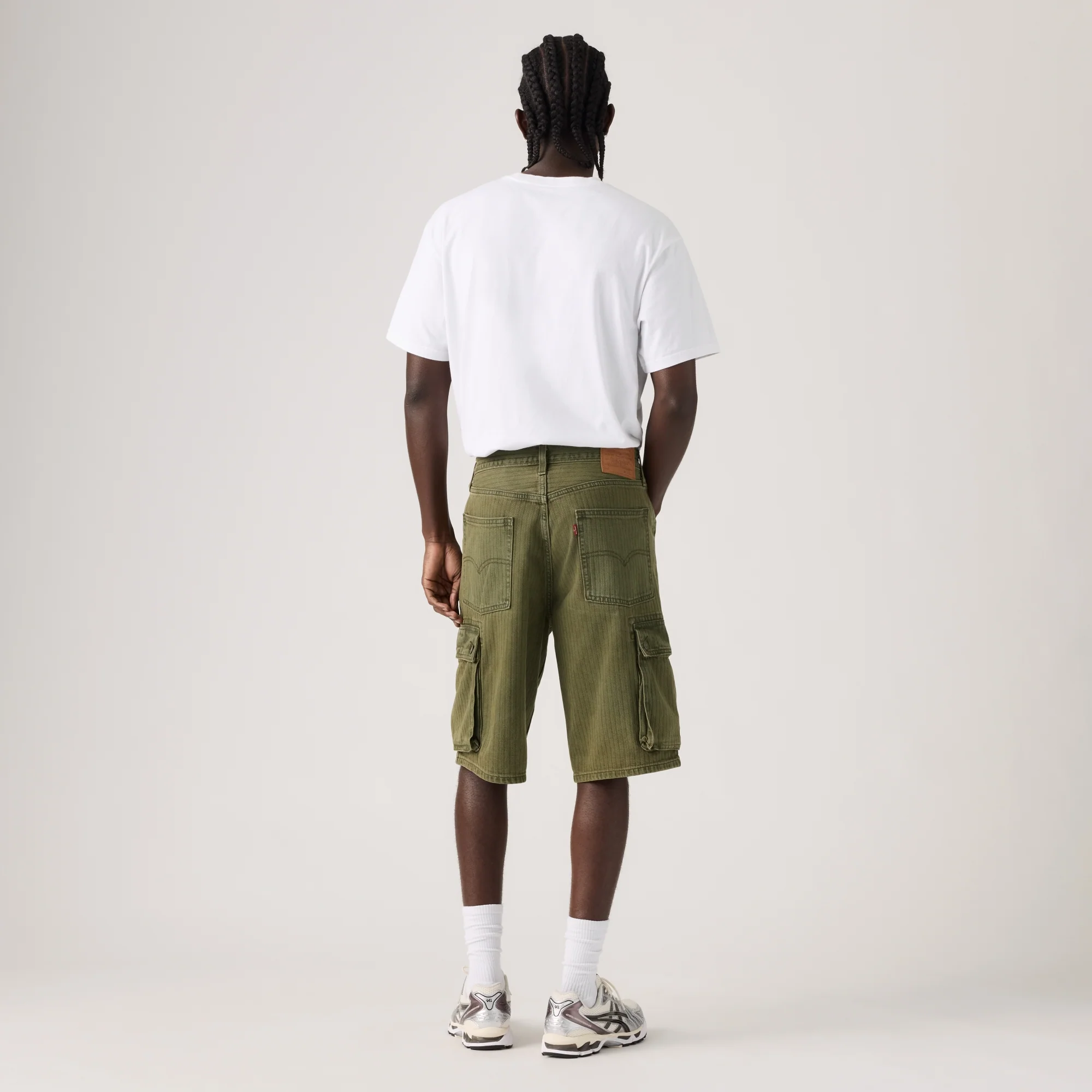 LEVI'S® MEN'S 478 BAGGY CARGO SHORTS - MULTI COLOUR - Image 3
