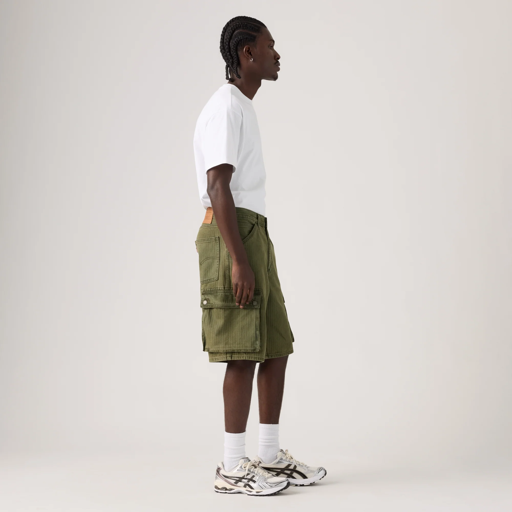 LEVI'S® MEN'S 478 BAGGY CARGO SHORTS - MULTI COLOUR - Image 4