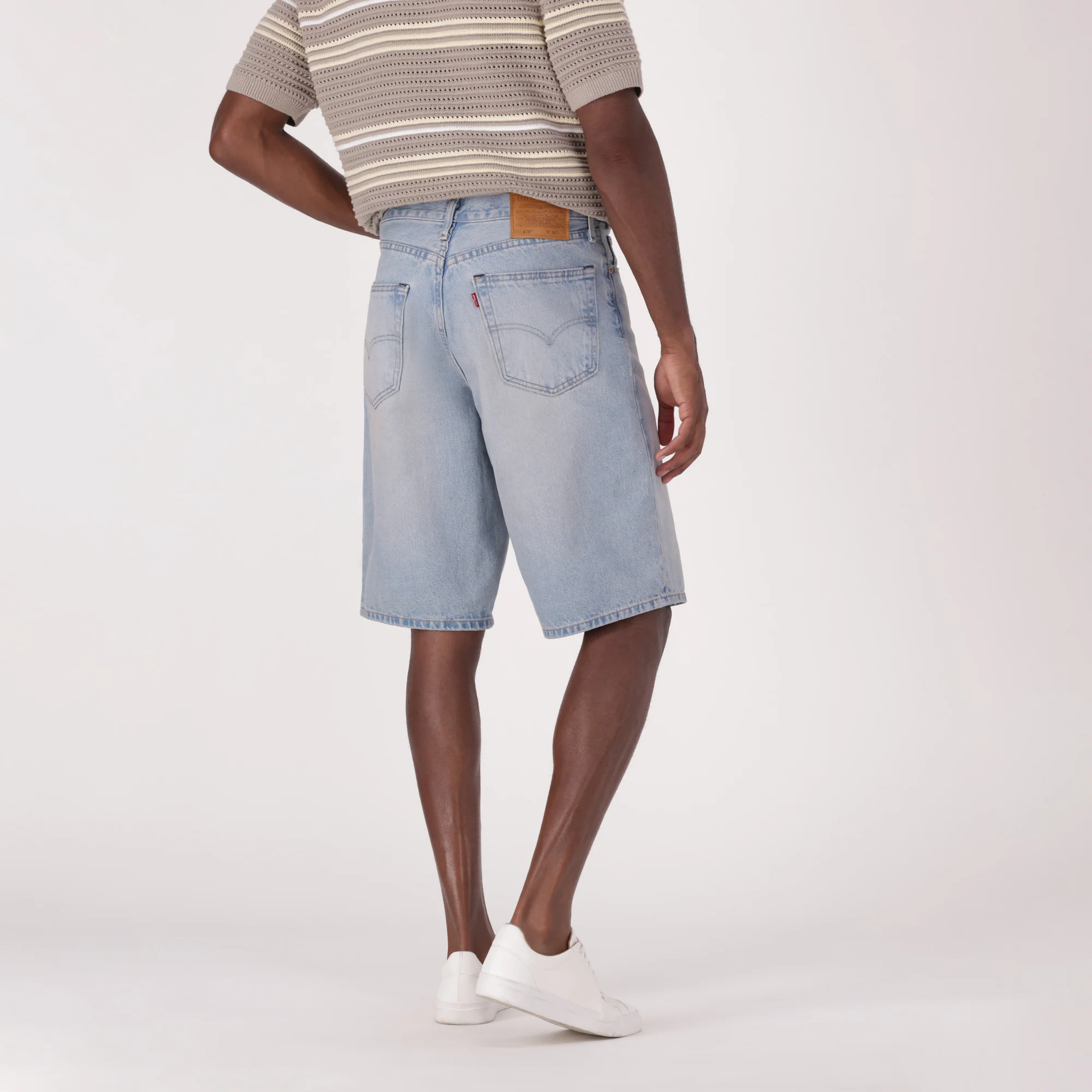 LEVI'S® MEN'S 478 BAGGY SHORTS - MULTI COLOUR - Image 3