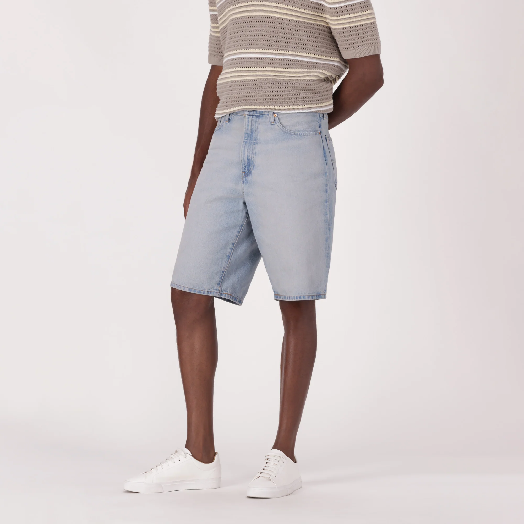 LEVI'S® MEN'S 478 BAGGY SHORTS - MULTI COLOUR - Image 4