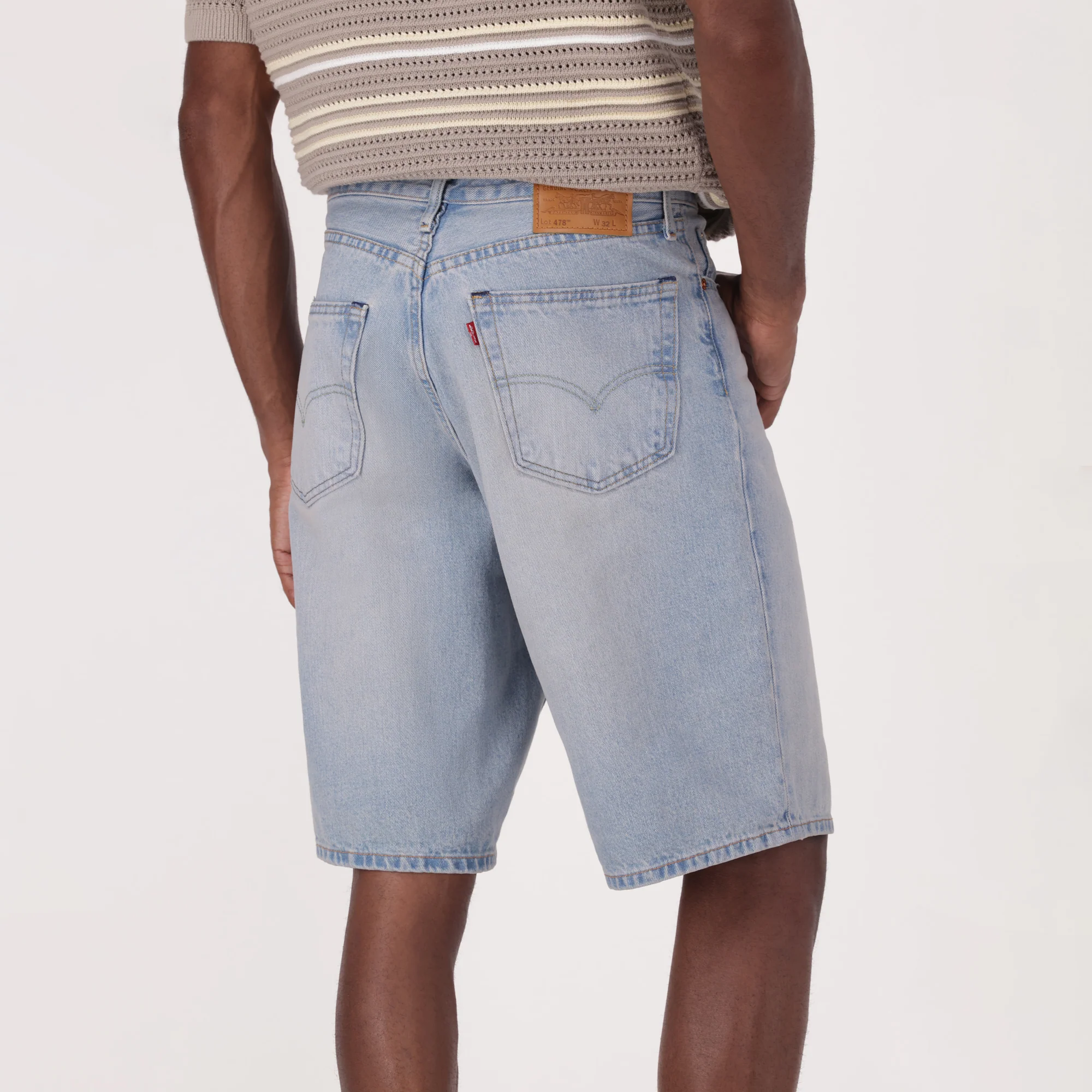 LEVI'S® MEN'S 478 BAGGY SHORTS - MULTI COLOUR - Image 5