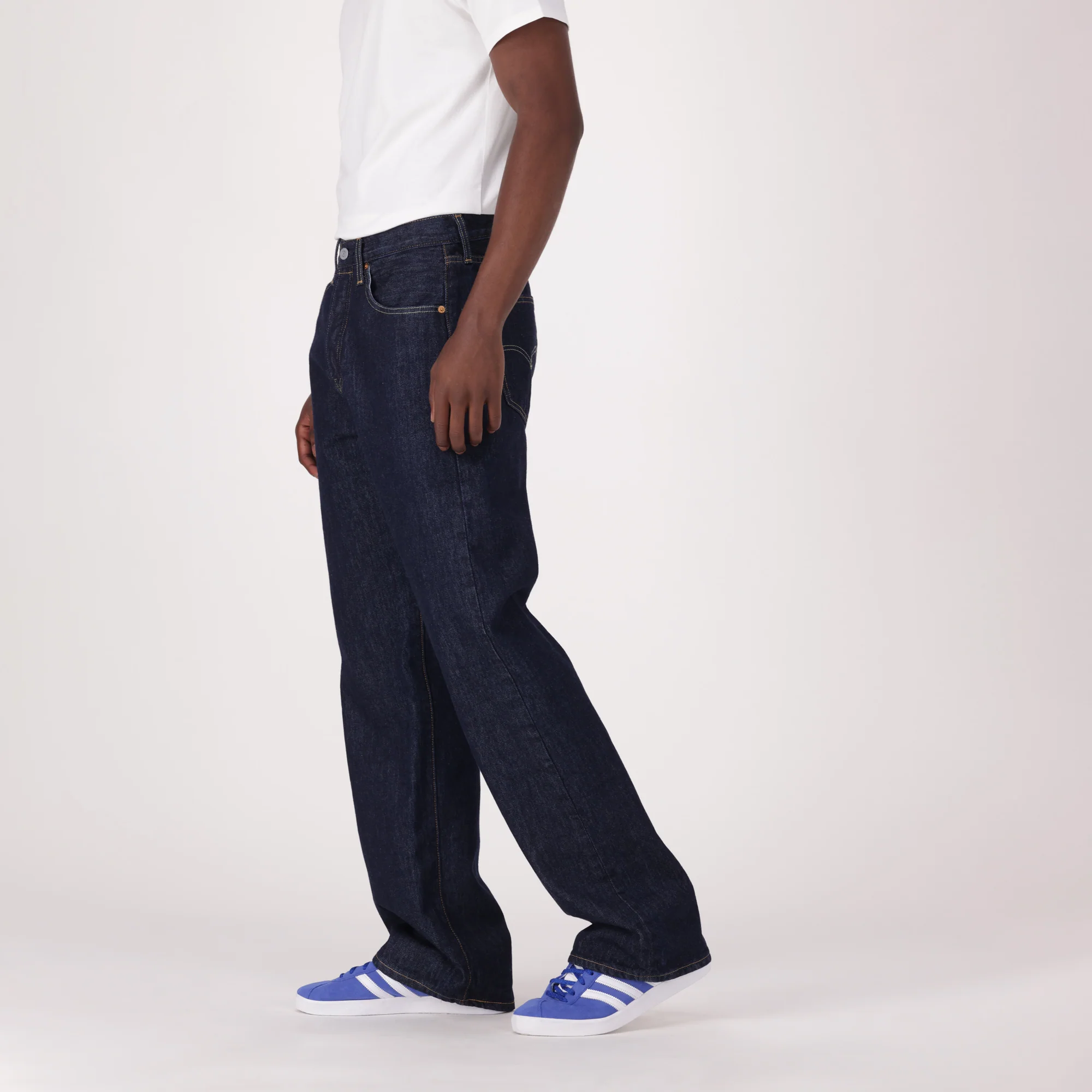 LEVI'S® MEN'S 501® LOOSE JEANS - DARK WASH - Image 3