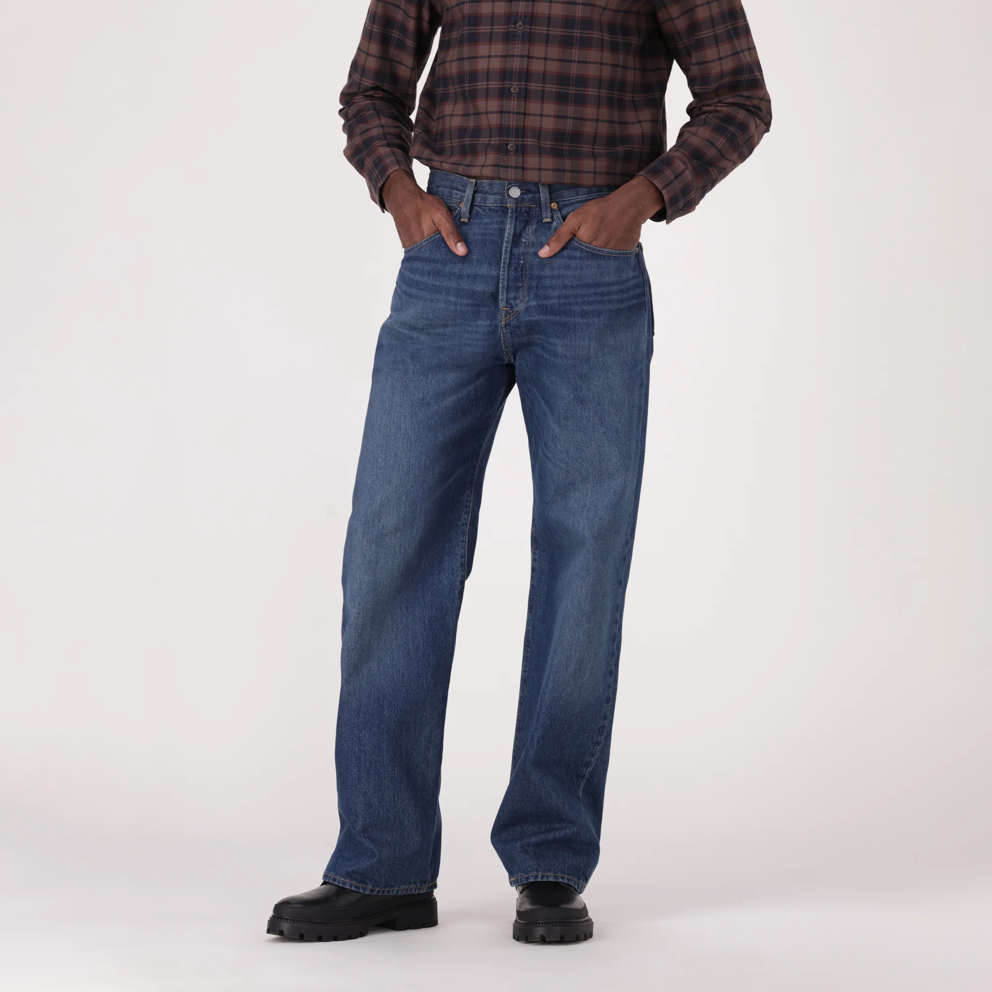 LEVI'S® MEN'S 501® LOOSE JEANS - MEDIUM WASH - Image 2
