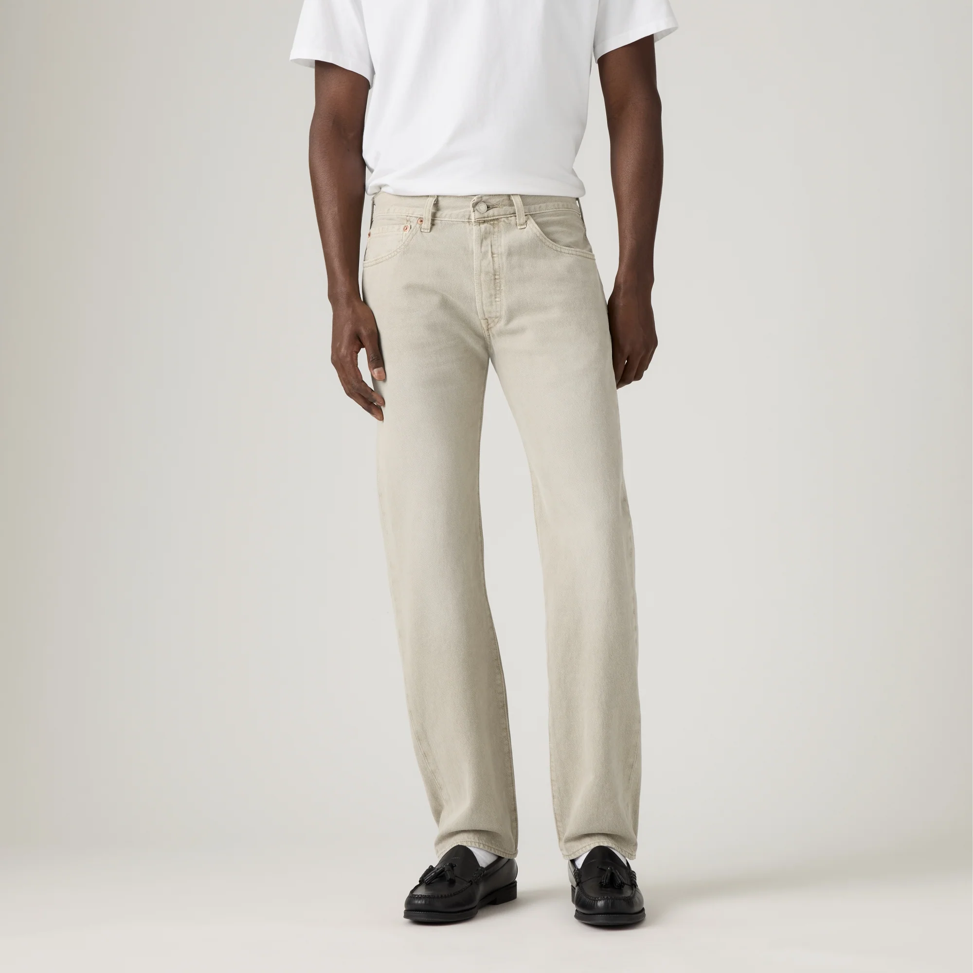 LEVI'S® MEN'S 501® ORIGINAL JEANS - GREY - Image 3