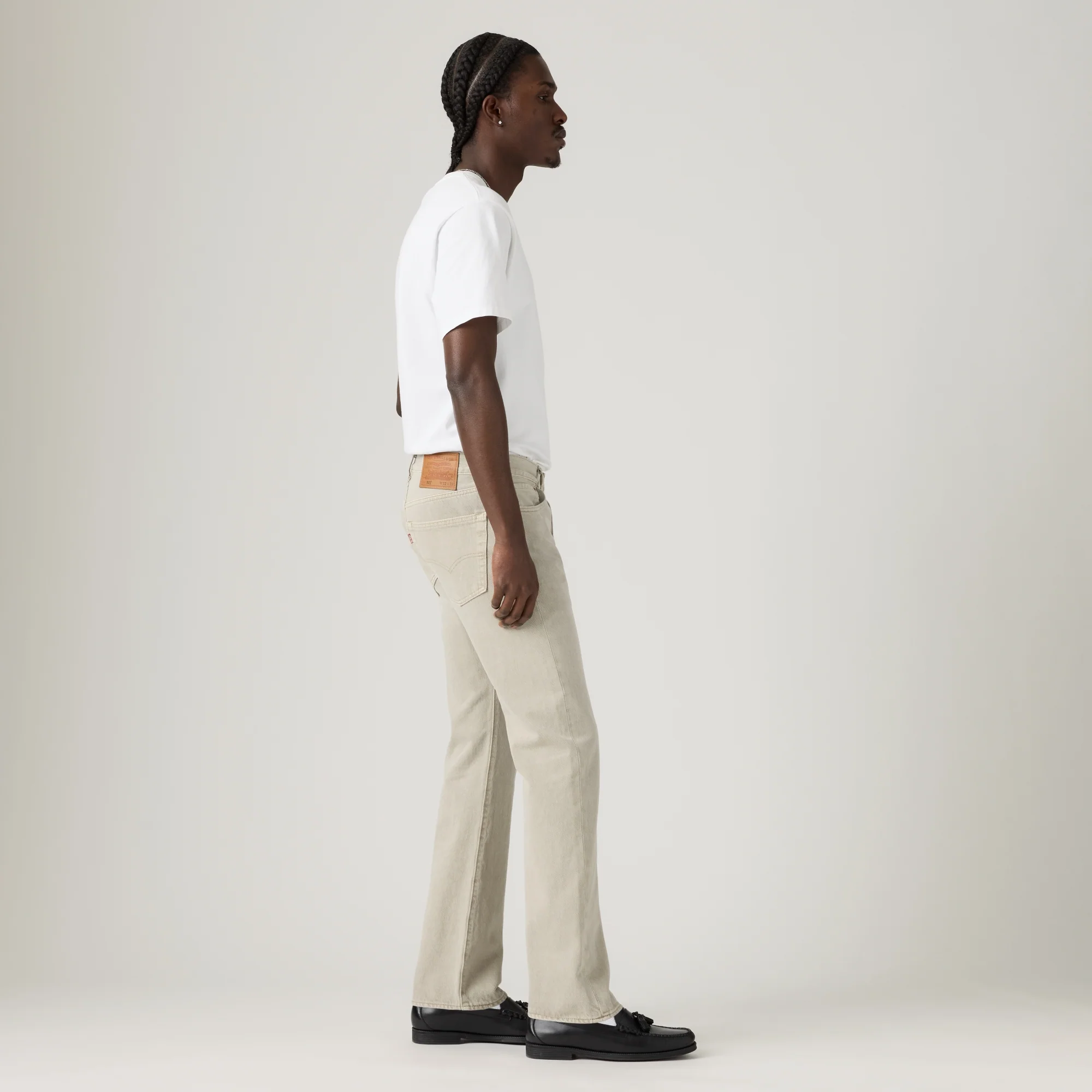 LEVI'S® MEN'S 501® ORIGINAL JEANS - GREY - Image 5