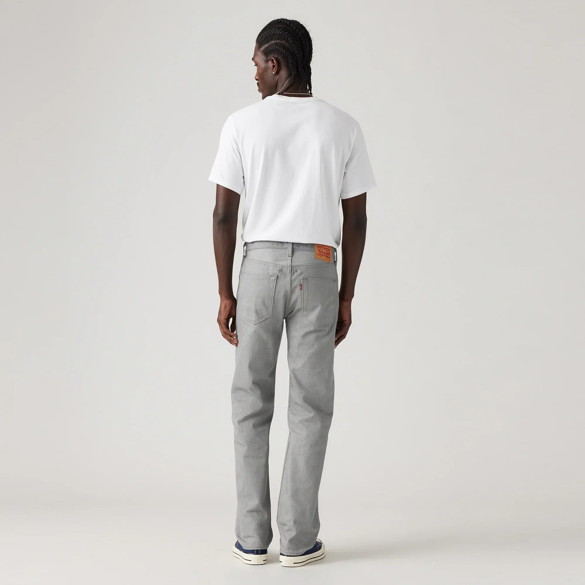 LEVI'S® MEN'S 501® ORIGINAL SHRINK-TO-FIT™ JEANS - GREY - Image 3