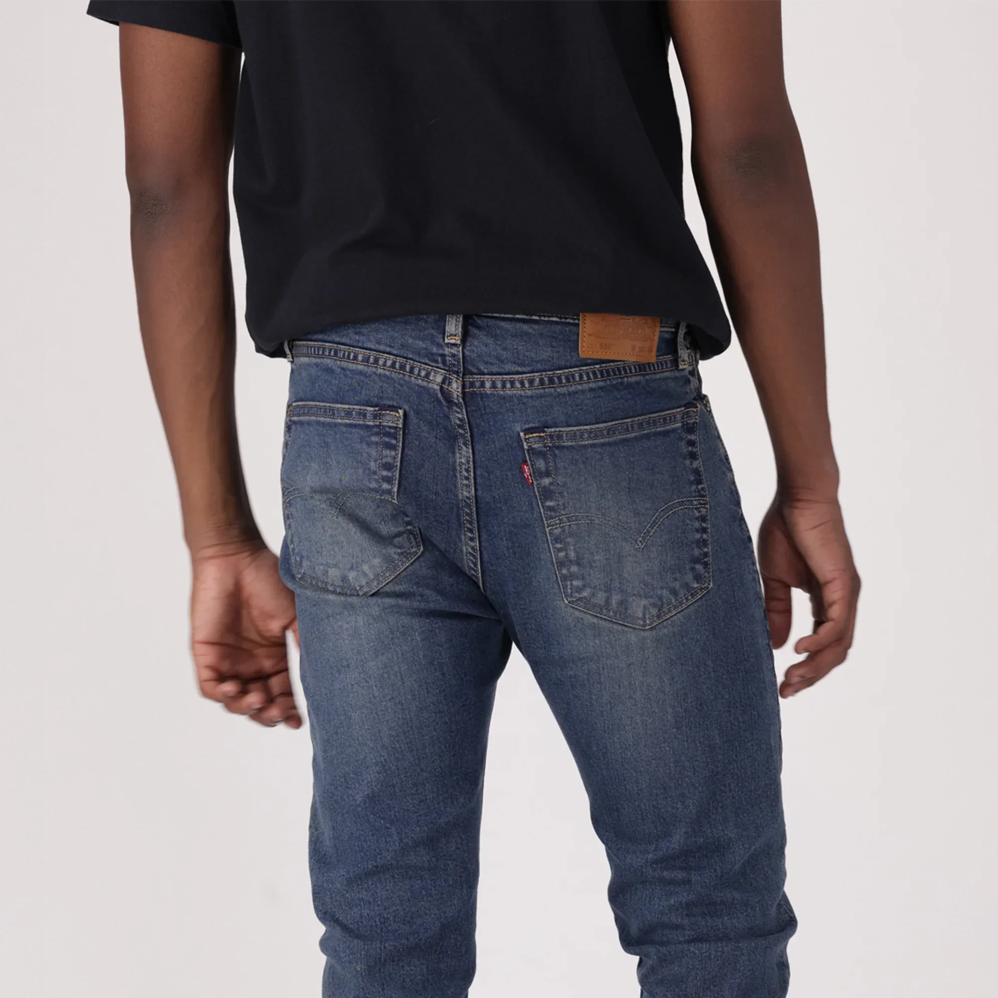 LEVI'S® MEN'S 510™ SKINNY JEANS - DARK WASH - Image 5