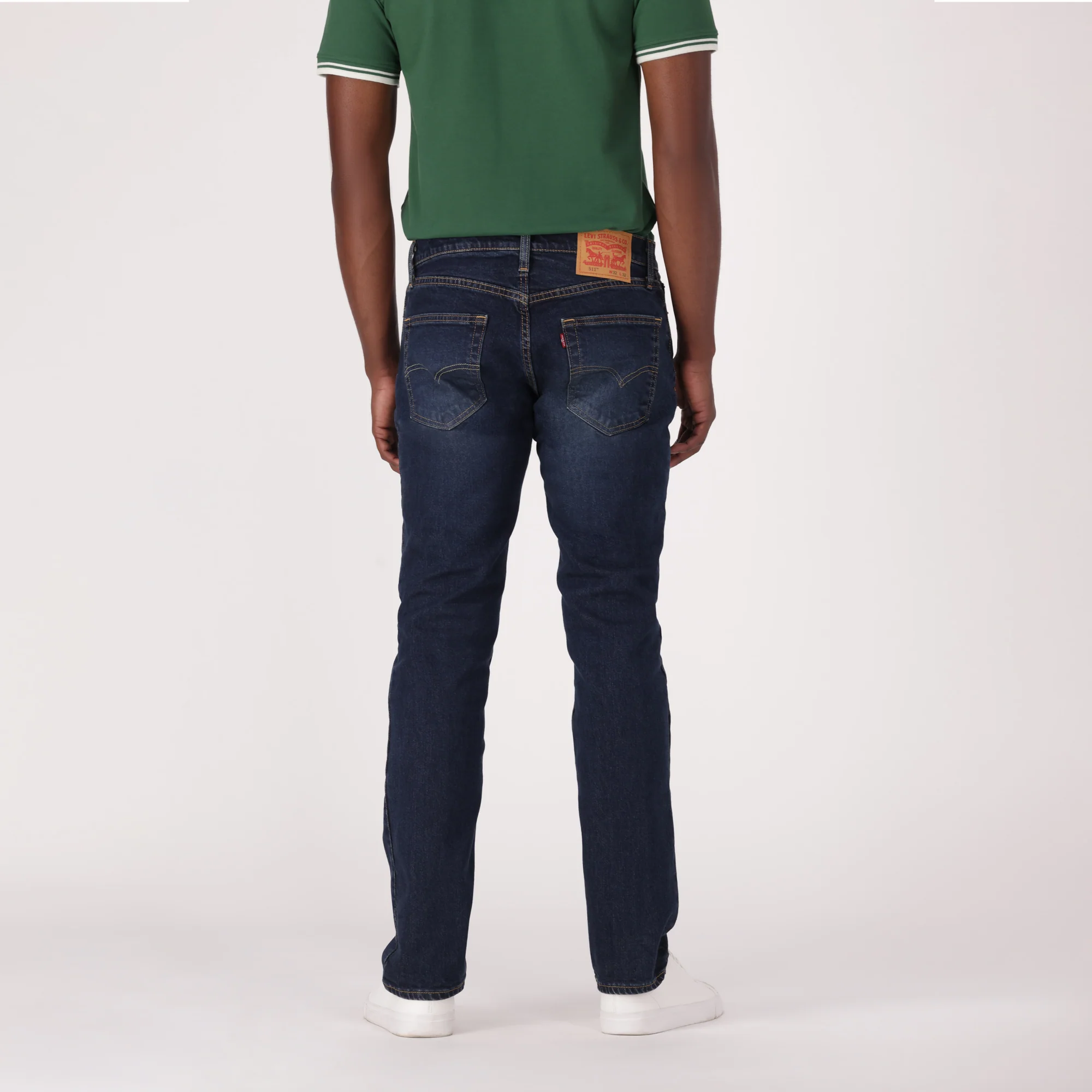 LEVI'S® MEN'S 511™ SLIM JEANS - DARK INDIGO  WORN IN - Image 3