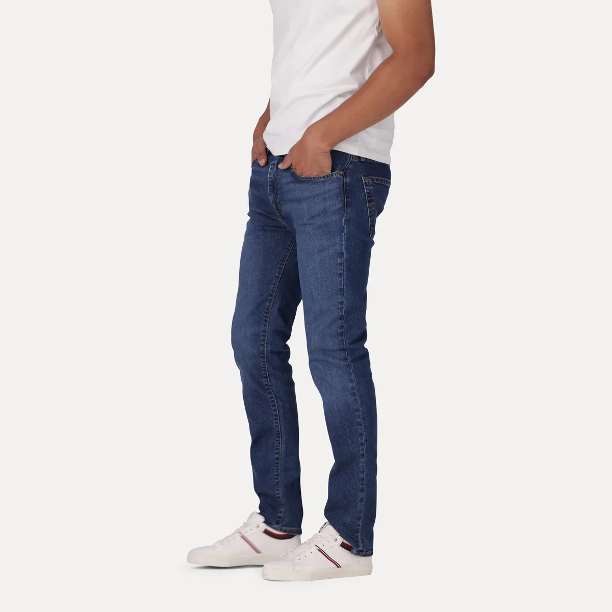 LEVI'S® MEN'S 511™ SLIM JEANS - DARK WASH - Image 8