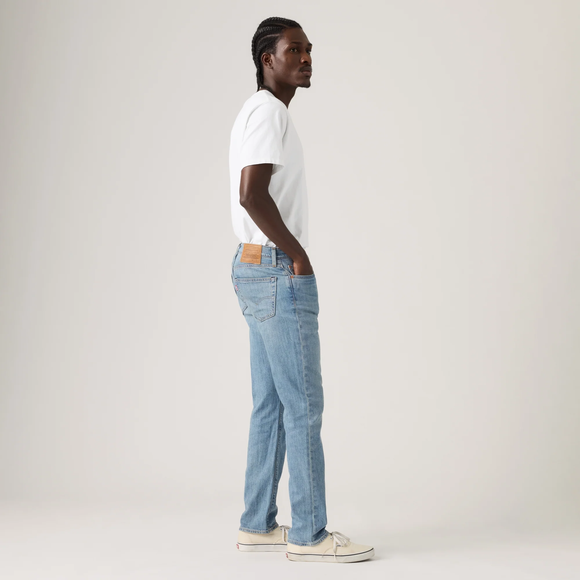 LEVI'S® MEN'S LINEN 511™ SLIM JEANS - MULTI COLOUR - Image 4