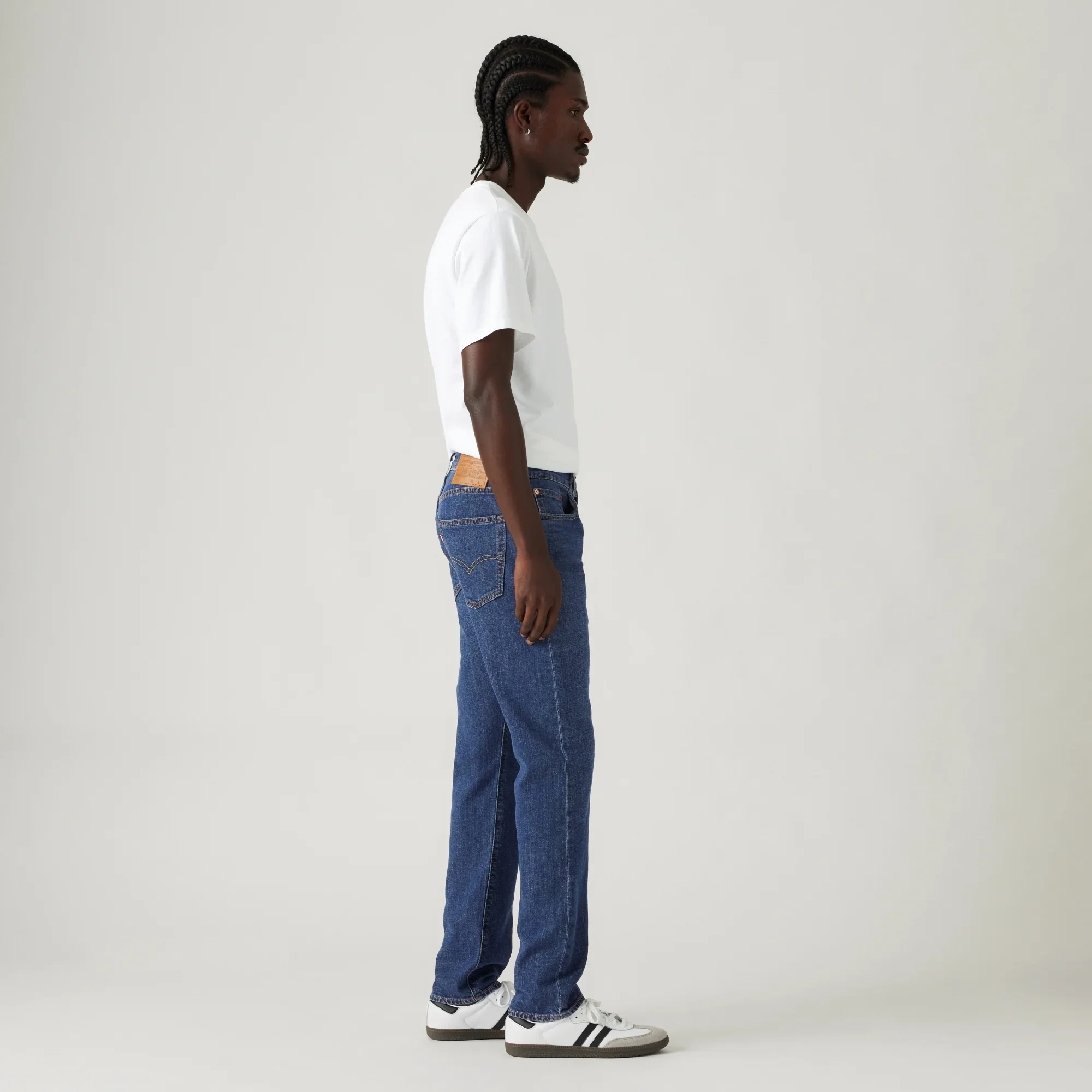 LEVI'S® MEN'S 511™ SLIM LIGHTWEIGHT JEANS - DARK INDIGO WORN IN - Image 8
