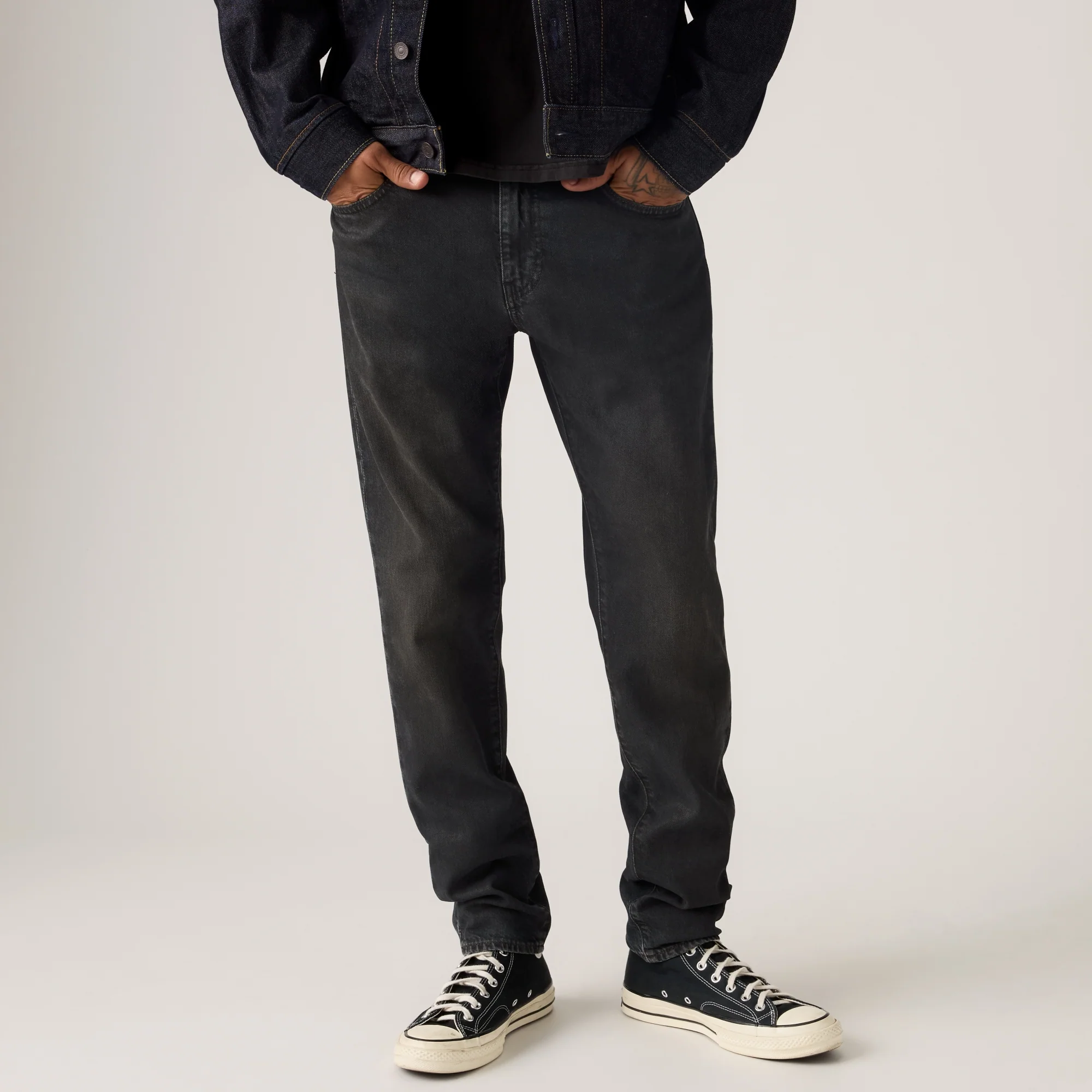 LEVI'S® MEN'S 512™ SLIM TAPER JEANS - BLACK - Image 5