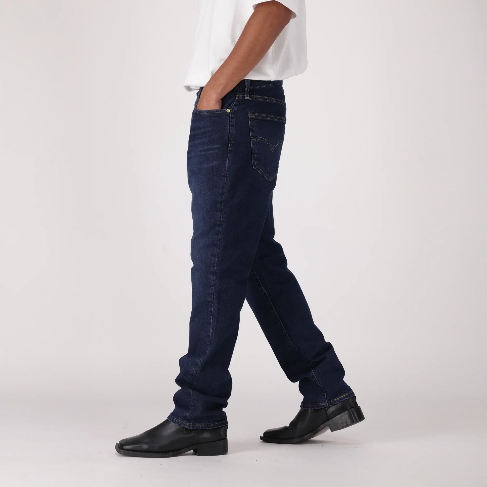LEVI'S® MEN'S 541™ ATHLETIC TAPER JEANS - DARK WASH - Image 4