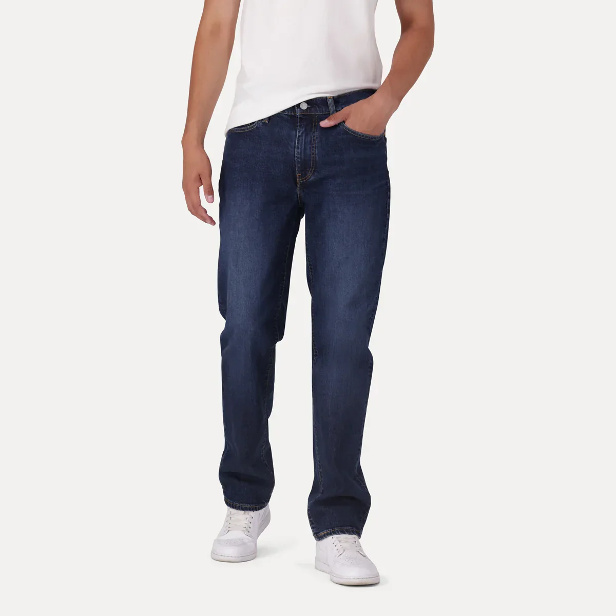 LEVI'S® MEN'S 541™ ATHLETIC TAPER JEANS - DARK WASH - Image 7