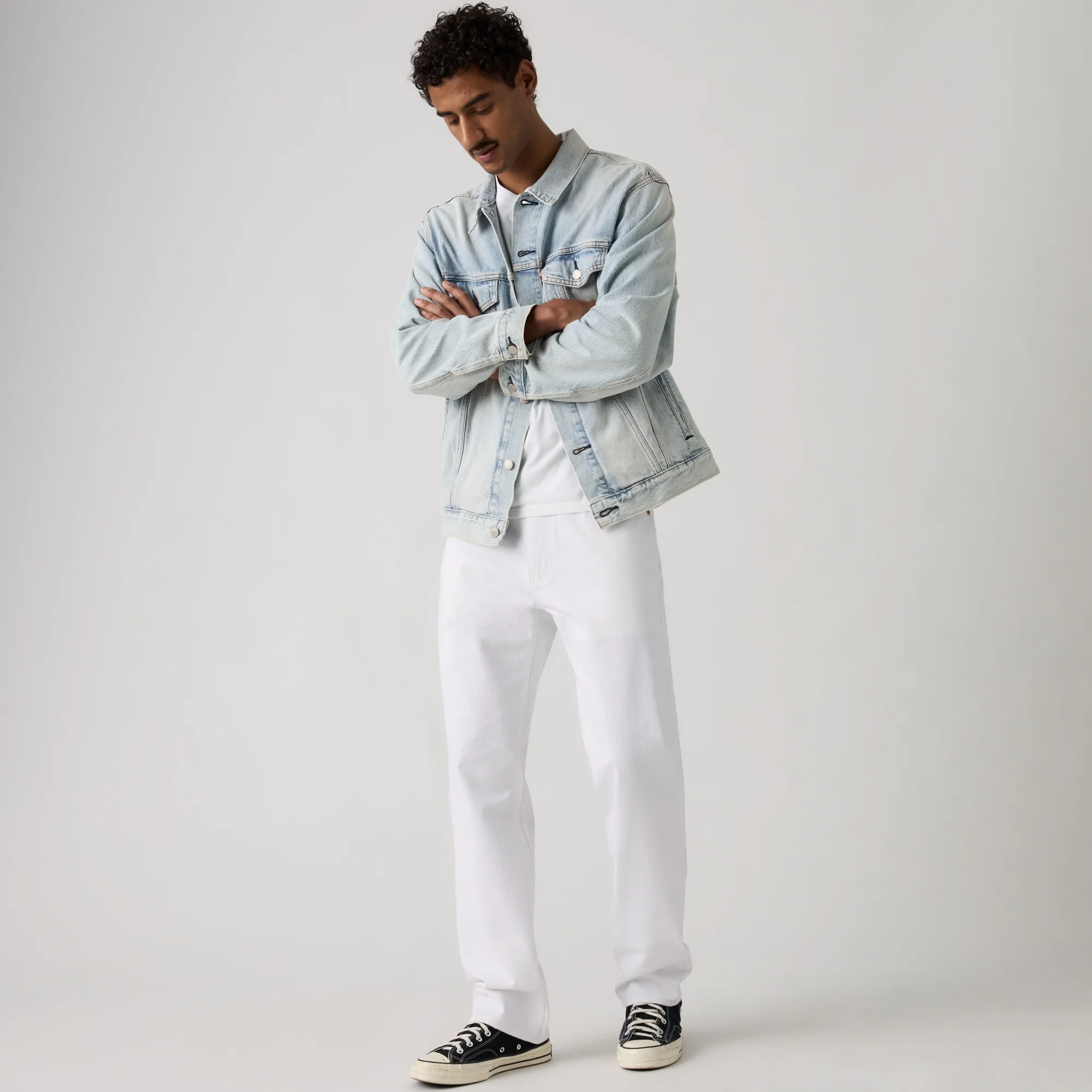 LEVI'S® MEN'S 541™ ATHLETIC TAPER JEANS - WHITE