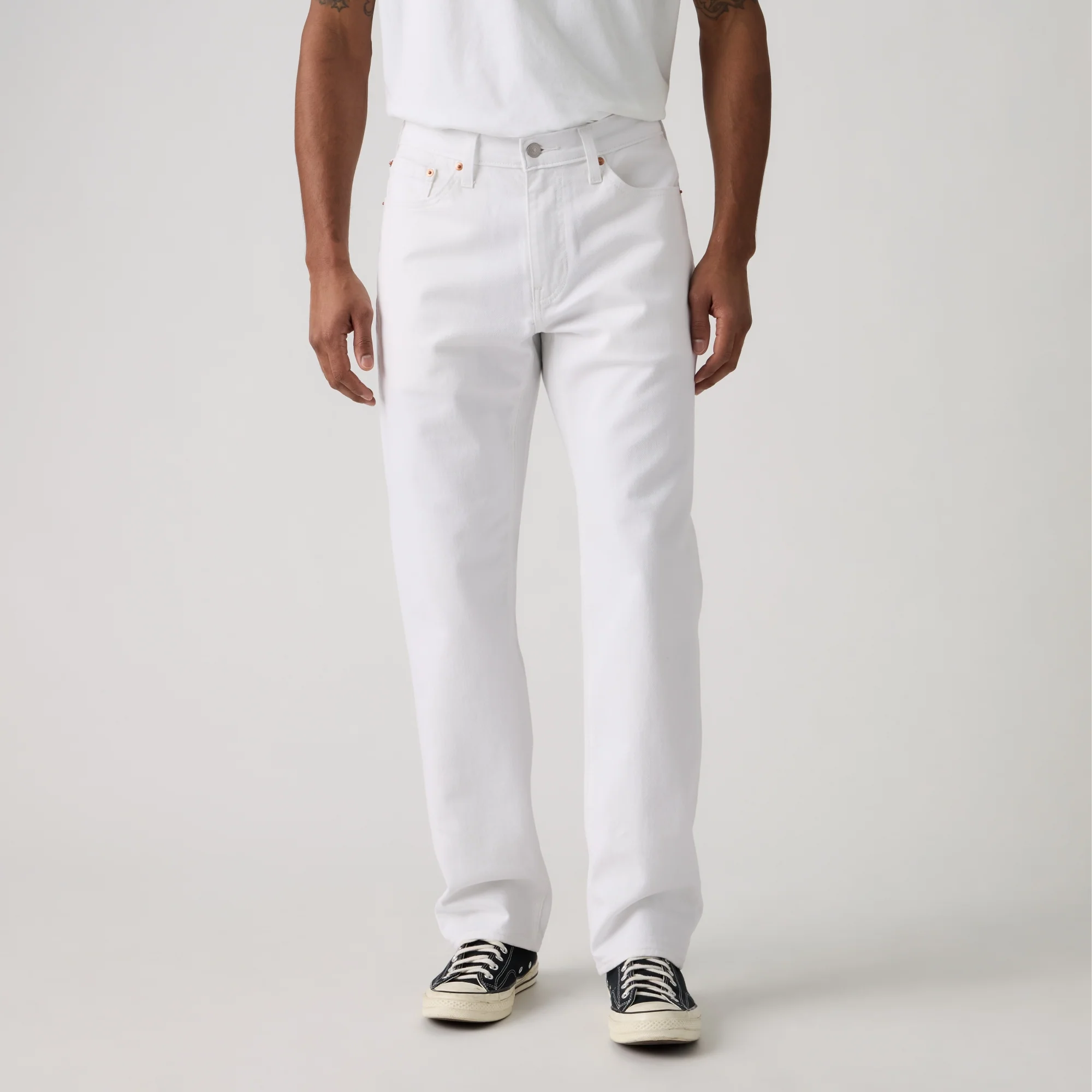 LEVI'S® MEN'S 541™ ATHLETIC TAPER JEANS - WHITE - Image 5