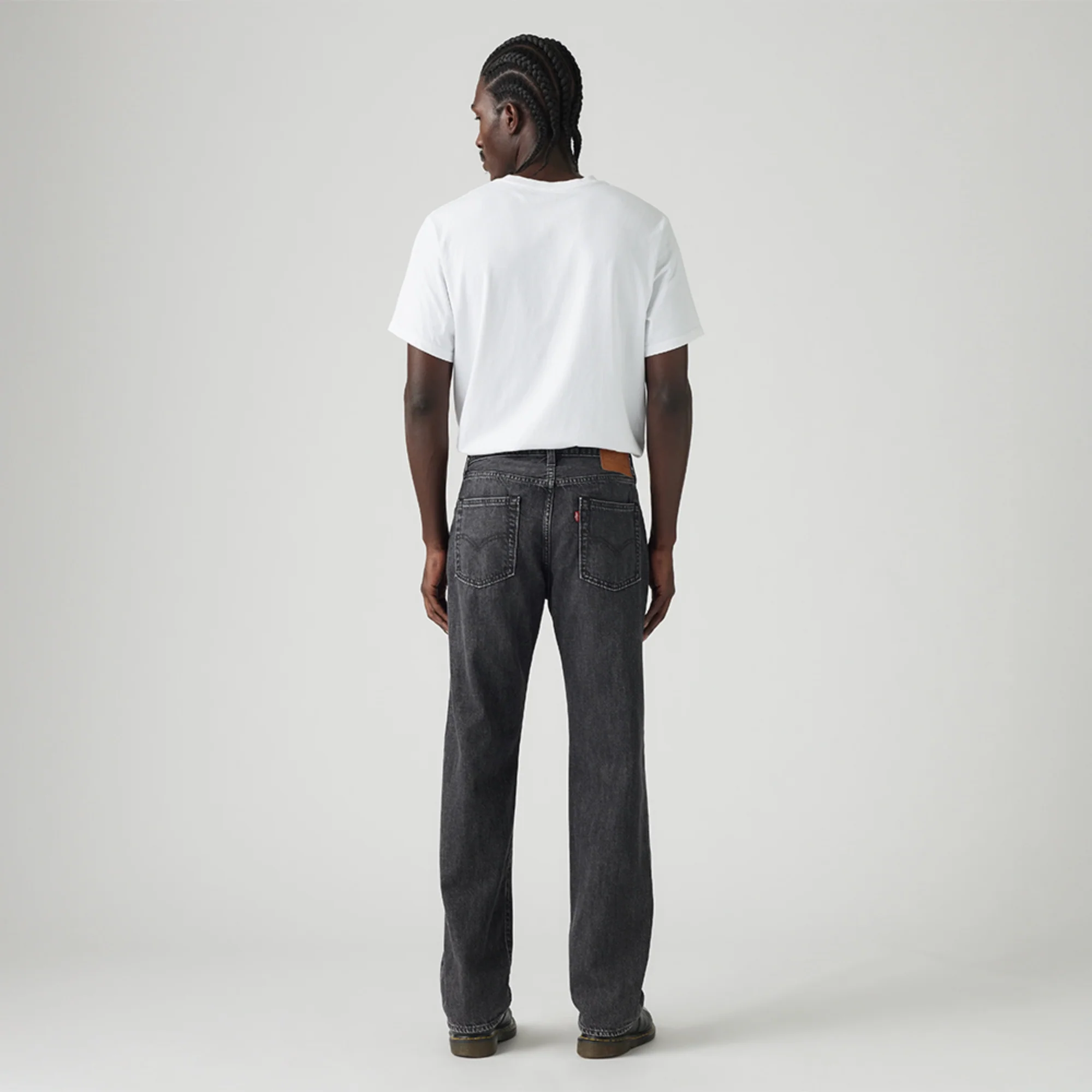 LEVI'S® MEN'S 555™ RELAXED STRAIGHT JEANS - BLACK - Image 3