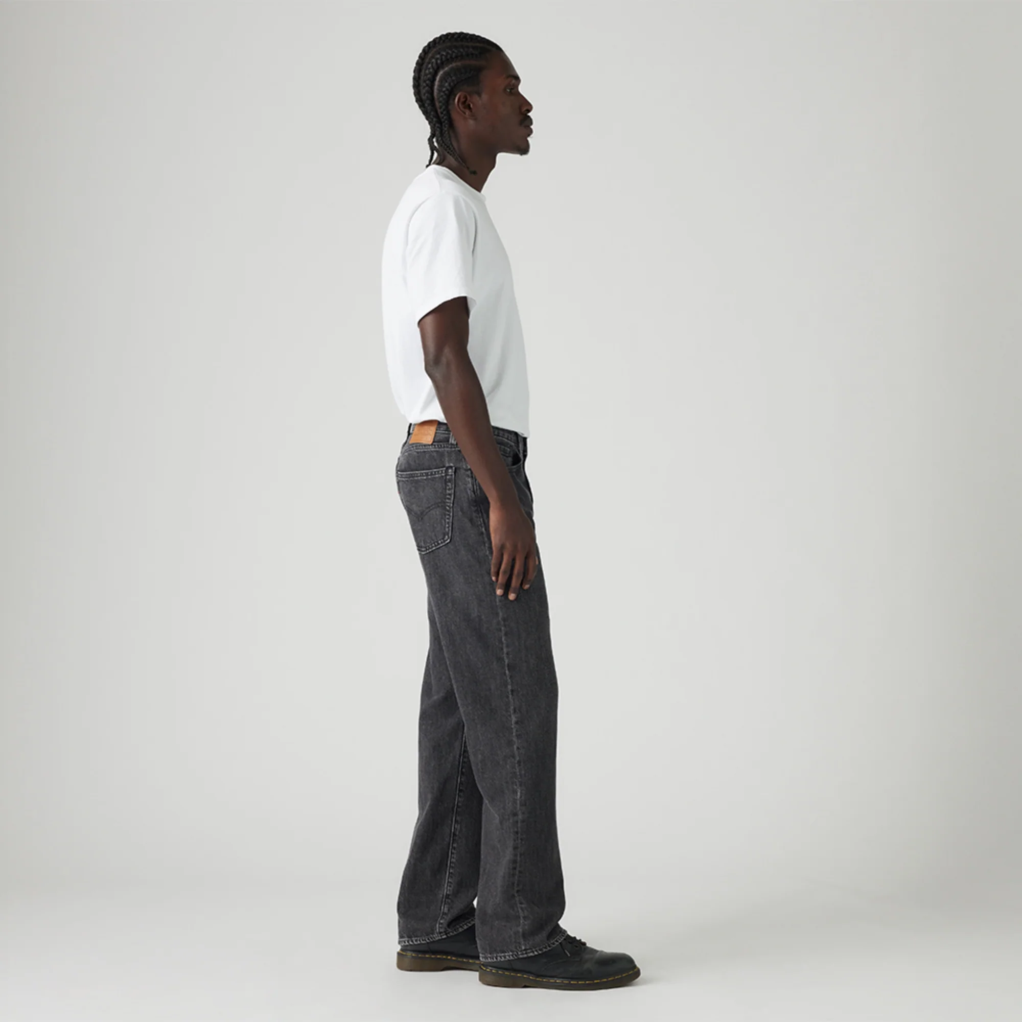 LEVI'S® MEN'S 555™ RELAXED STRAIGHT JEANS - BLACK - Image 4