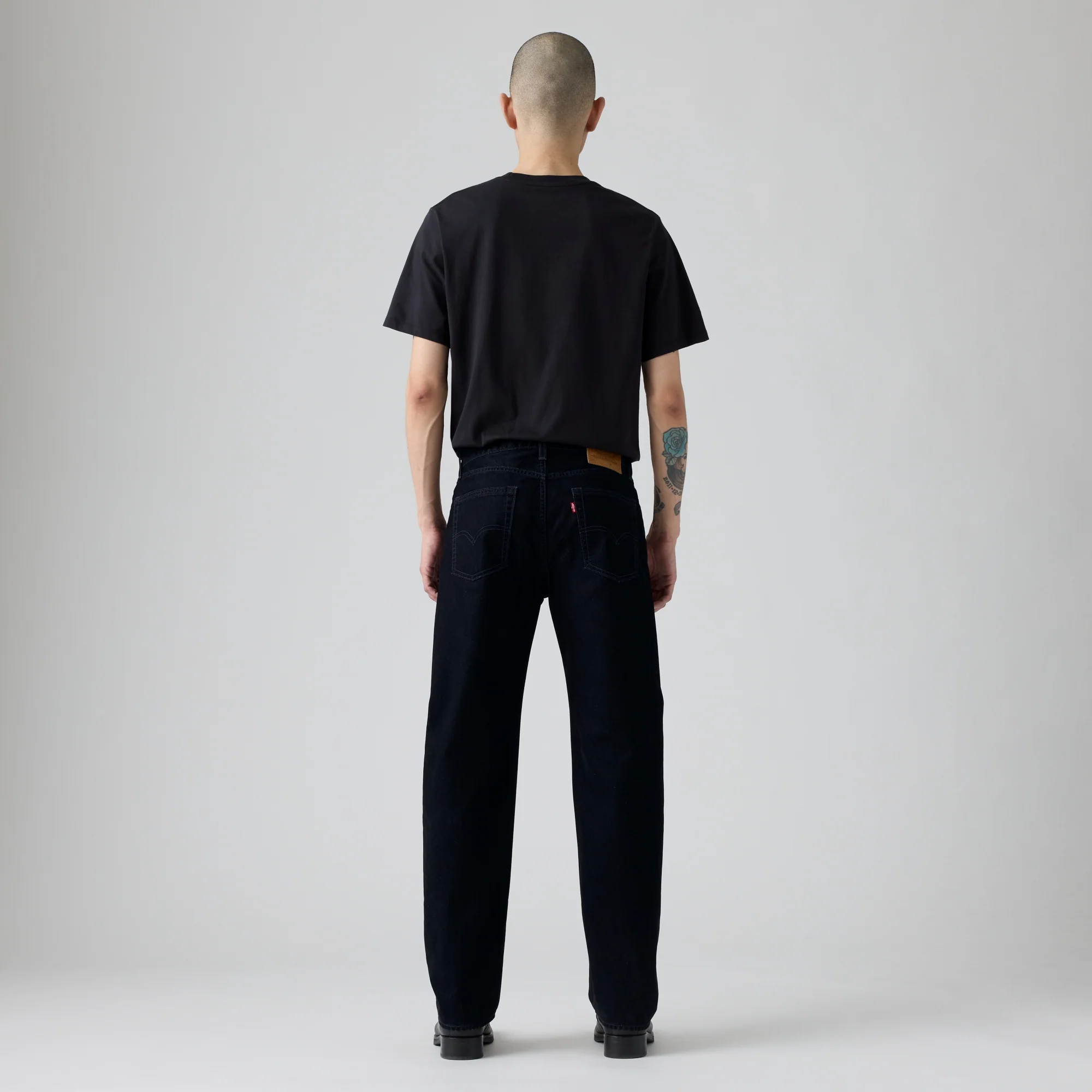 LEVI'S® MEN'S 555™ RELAXED STRAIGHT JEANS - DARK INDIGO - FLAT FINISH - Image 3
