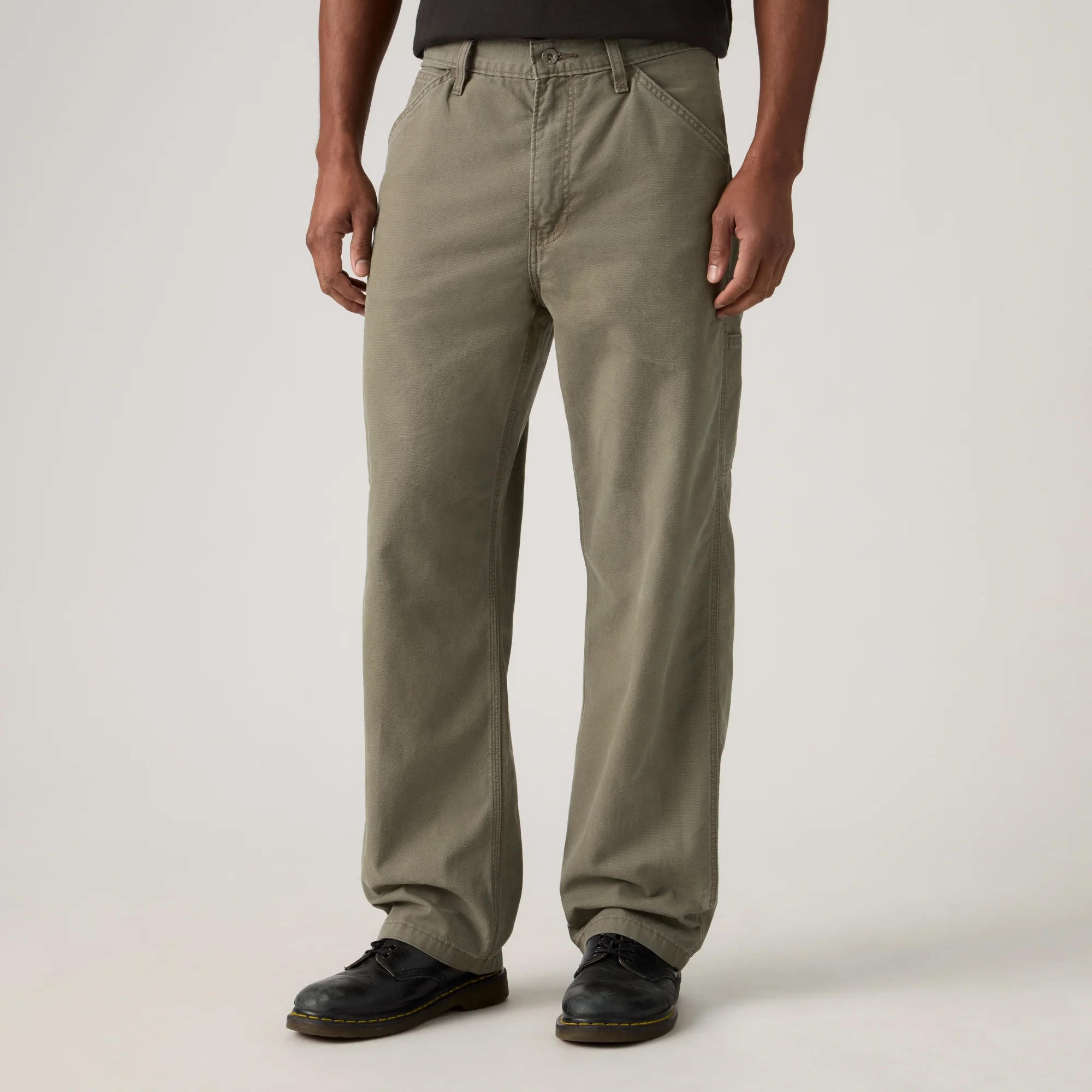 LEVI'S® MEN'S 568™ LOOSE STRAIGHT CARPENTER - GREEN - Image 5