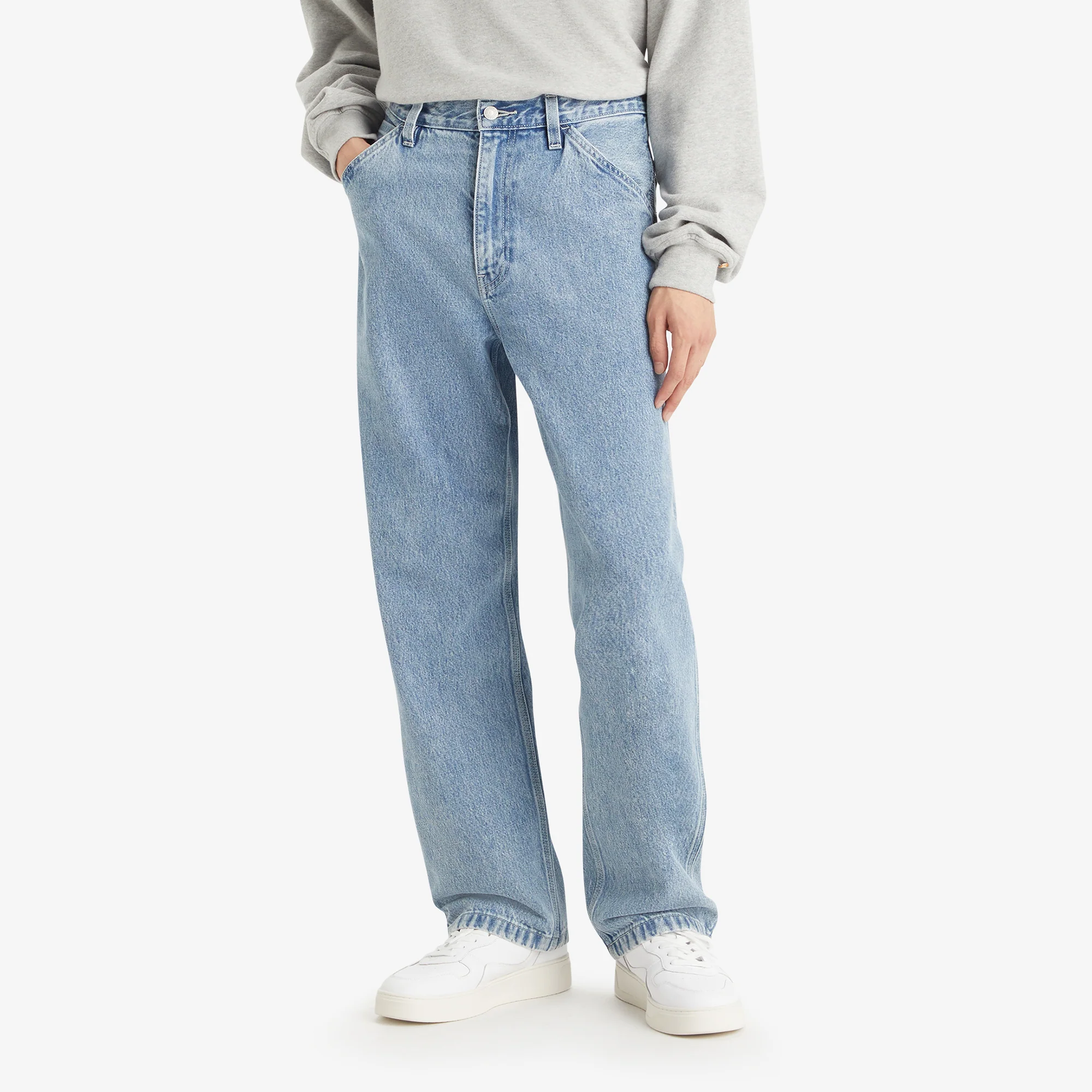 LEVI'S® MEN'S 568™ LOOSE STRAIGHT CARPENTER - MEDIUM WASH - Image 2