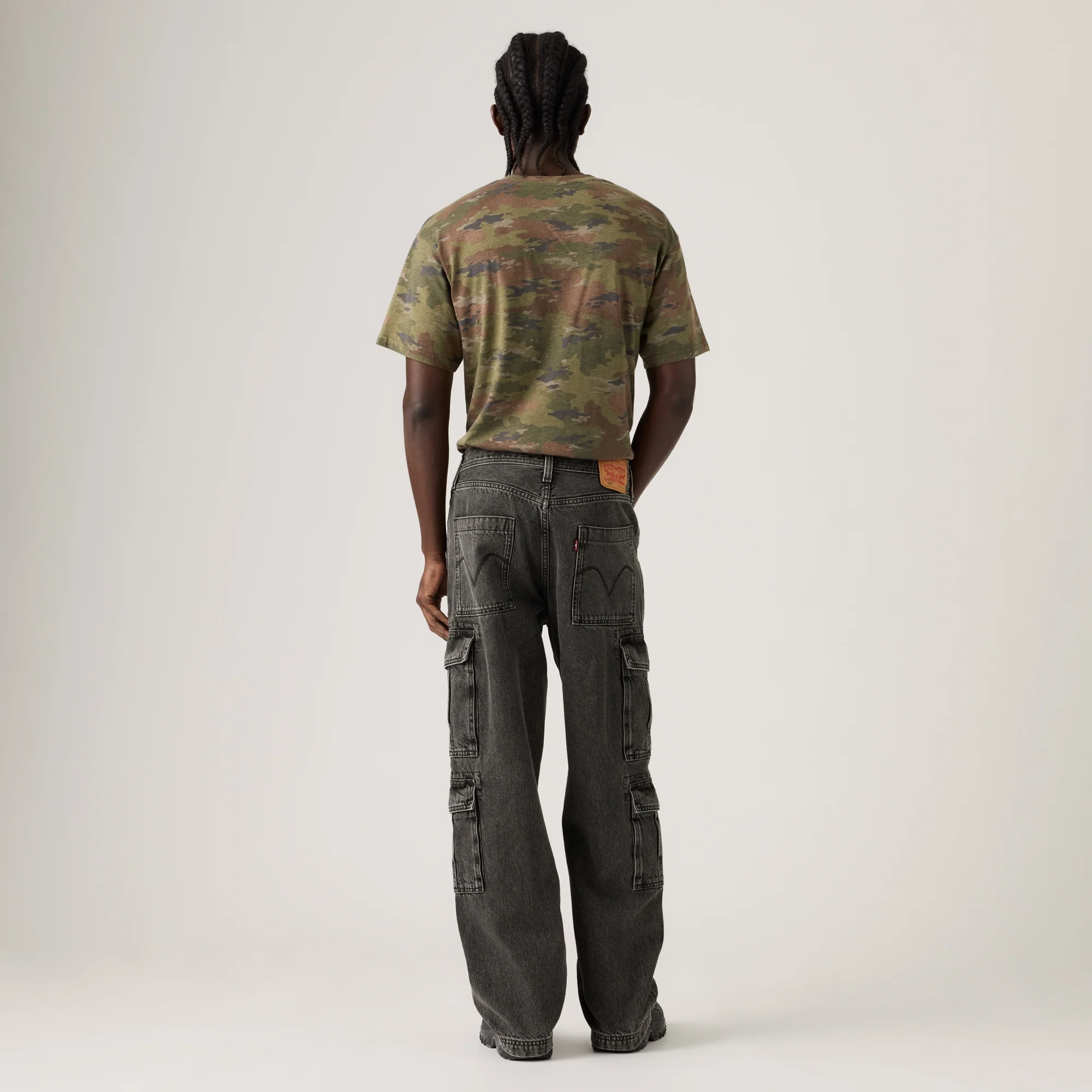LEVI'S® MEN'S 578™ BAGGY CARGOS - BLACK - Image 3
