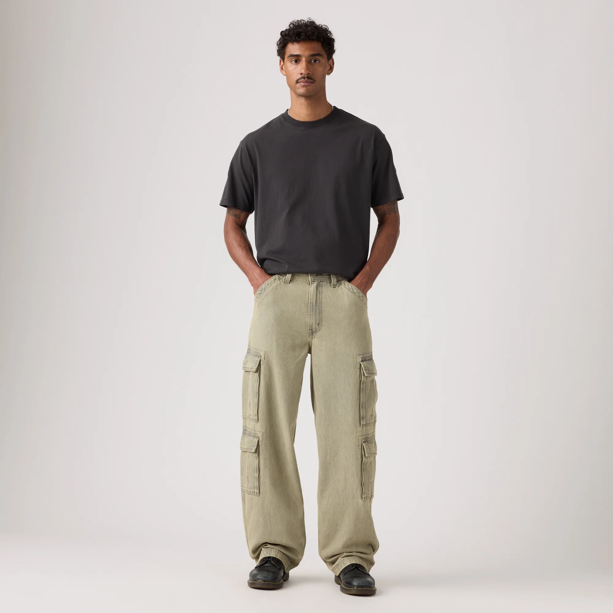 LEVI'S® MEN'S 578™ BAGGY CARGOS - GREEN - Image 2