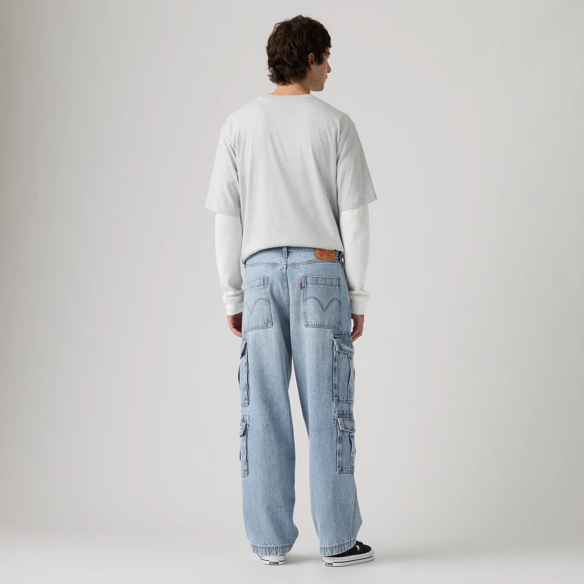 LEVI'S® MEN'S 578™ BAGGY CARGOS - LIGHT WASH - Image 3